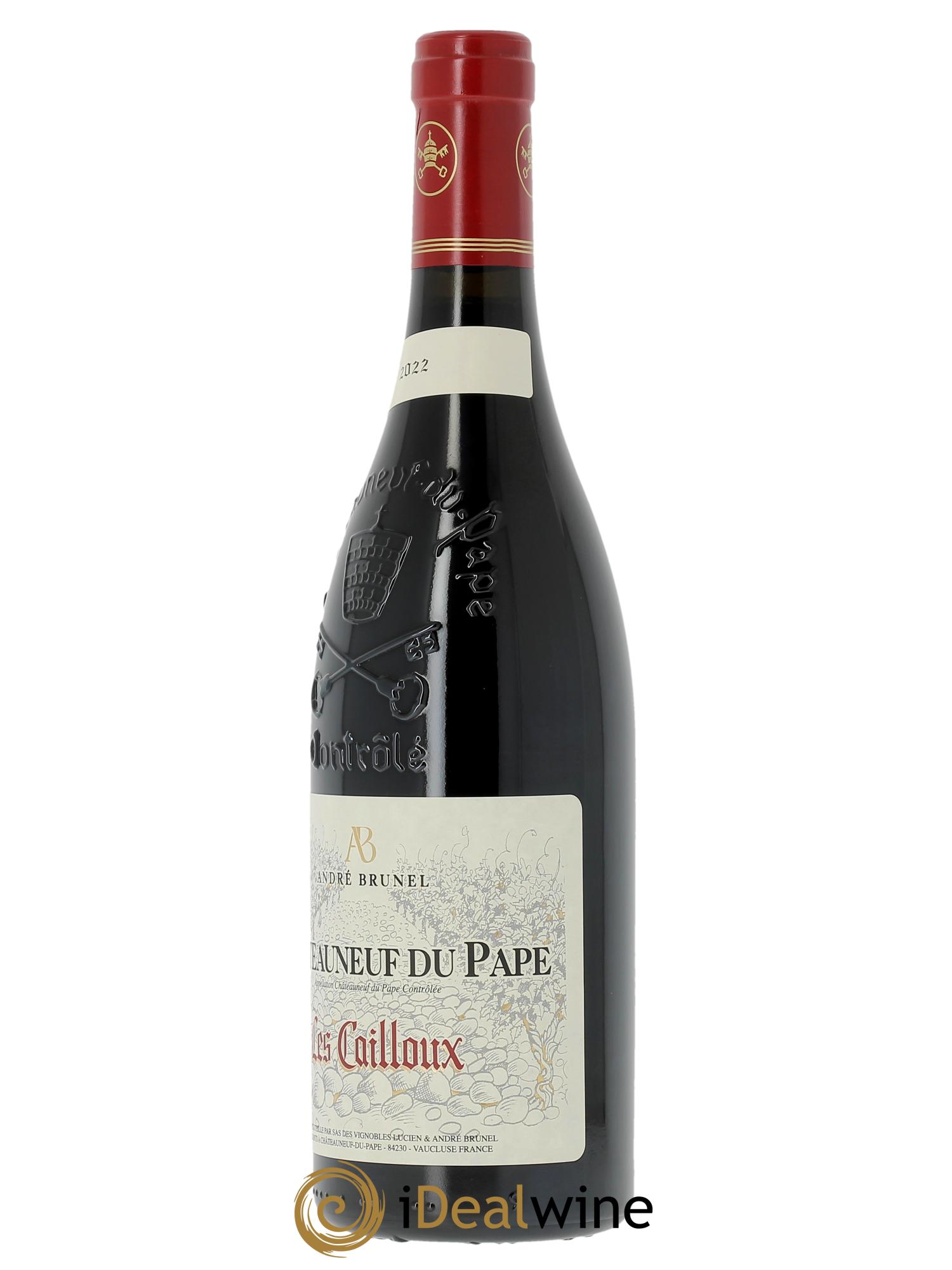 Châteauneuf-du-Pape Les Cailloux André Brunel  2022 - Lot de 1 bouteille - 1