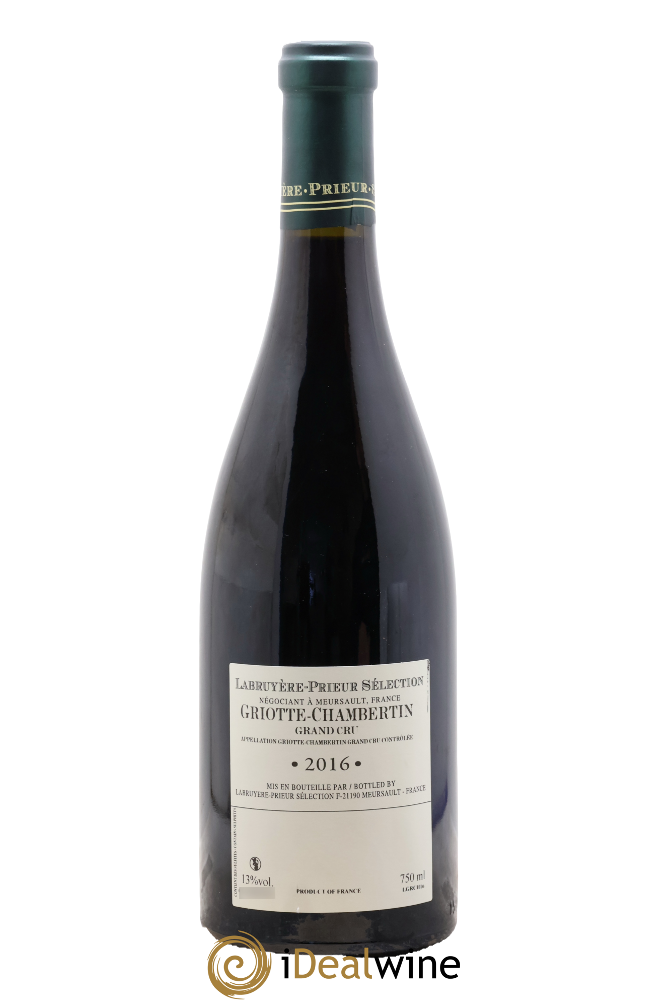 Griotte-Chambertin Grand Cru Labruyere-Prieur 2016 - Posten von 1 Flasche - 1