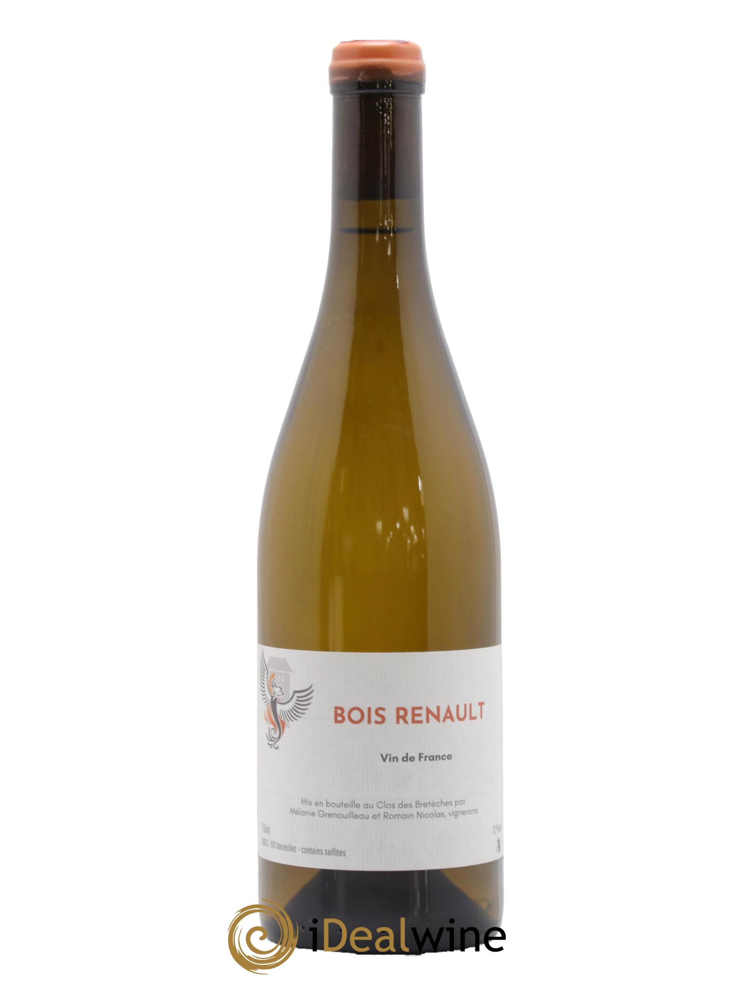 Vin de France Bois Renault Clos des Bretèches 2023 - Lot de 1 bouteille - 0
