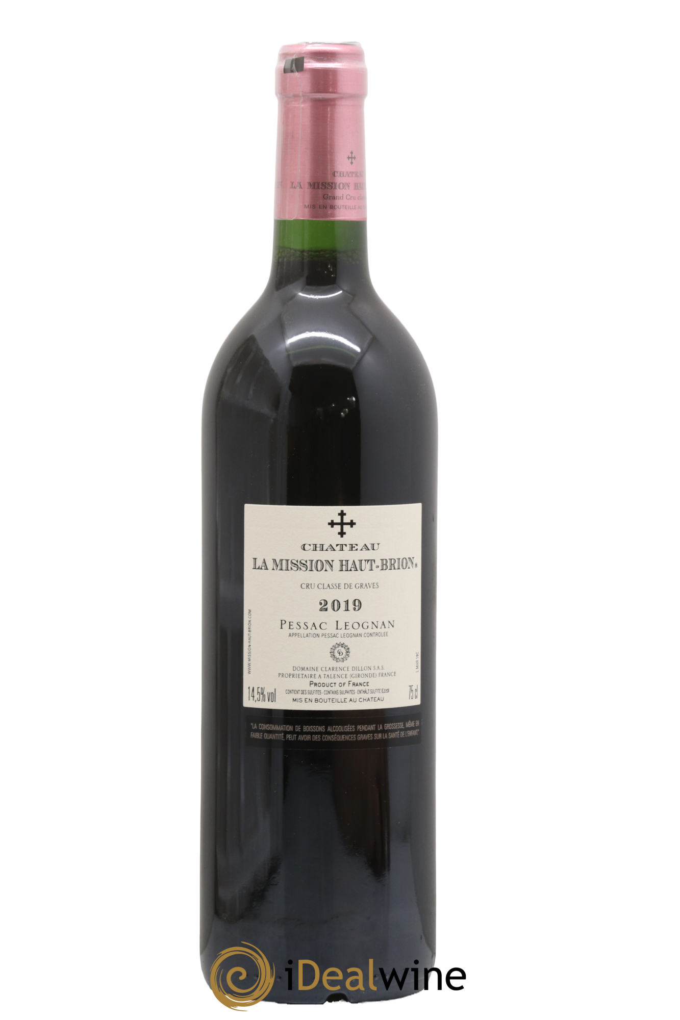 Château la Mission Haut-Brion Cru Classé de Graves 2019 - Lot de 1 bouteille - 2