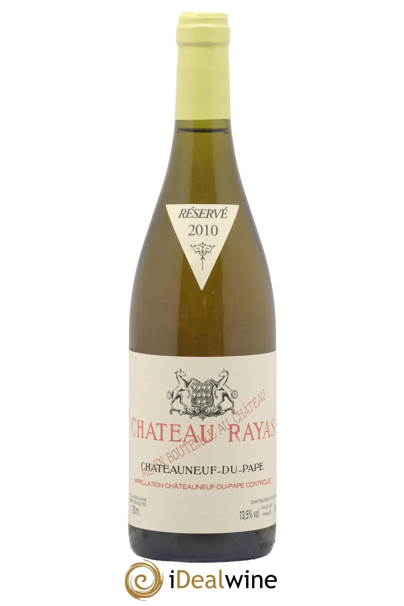 Châteauneuf-du-Pape Château Rayas Emmanuel Reynaud 2010 - Lot de 1 bouteille - 0