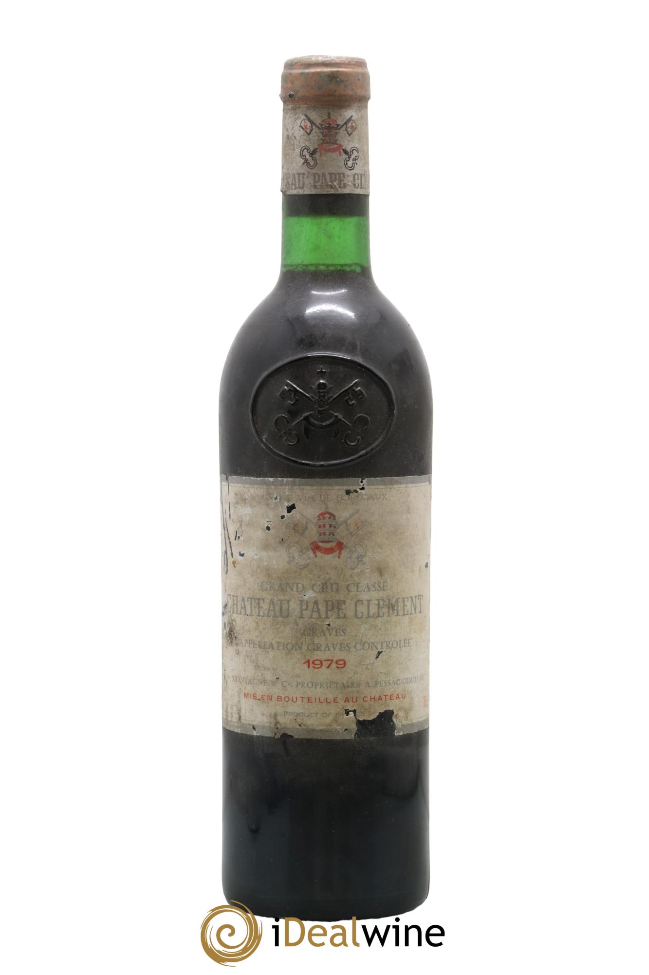 Château Pape Clément Cru Classé de Graves 1979 - Lot de 1 bouteille - 0