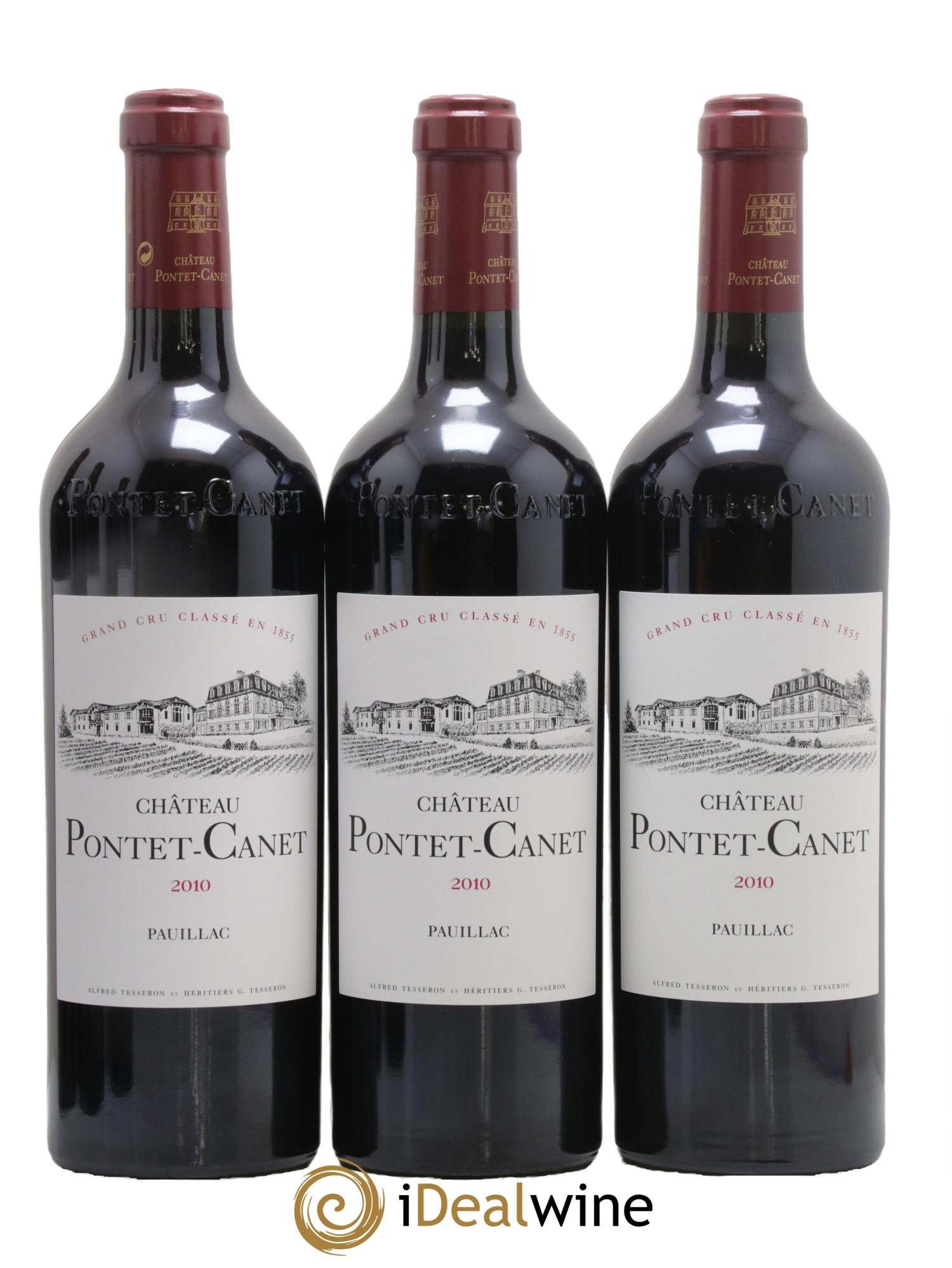 Château Pontet Canet 5ème Grand Cru Classé 2010 - Lotto di 6 bottiglie - 1