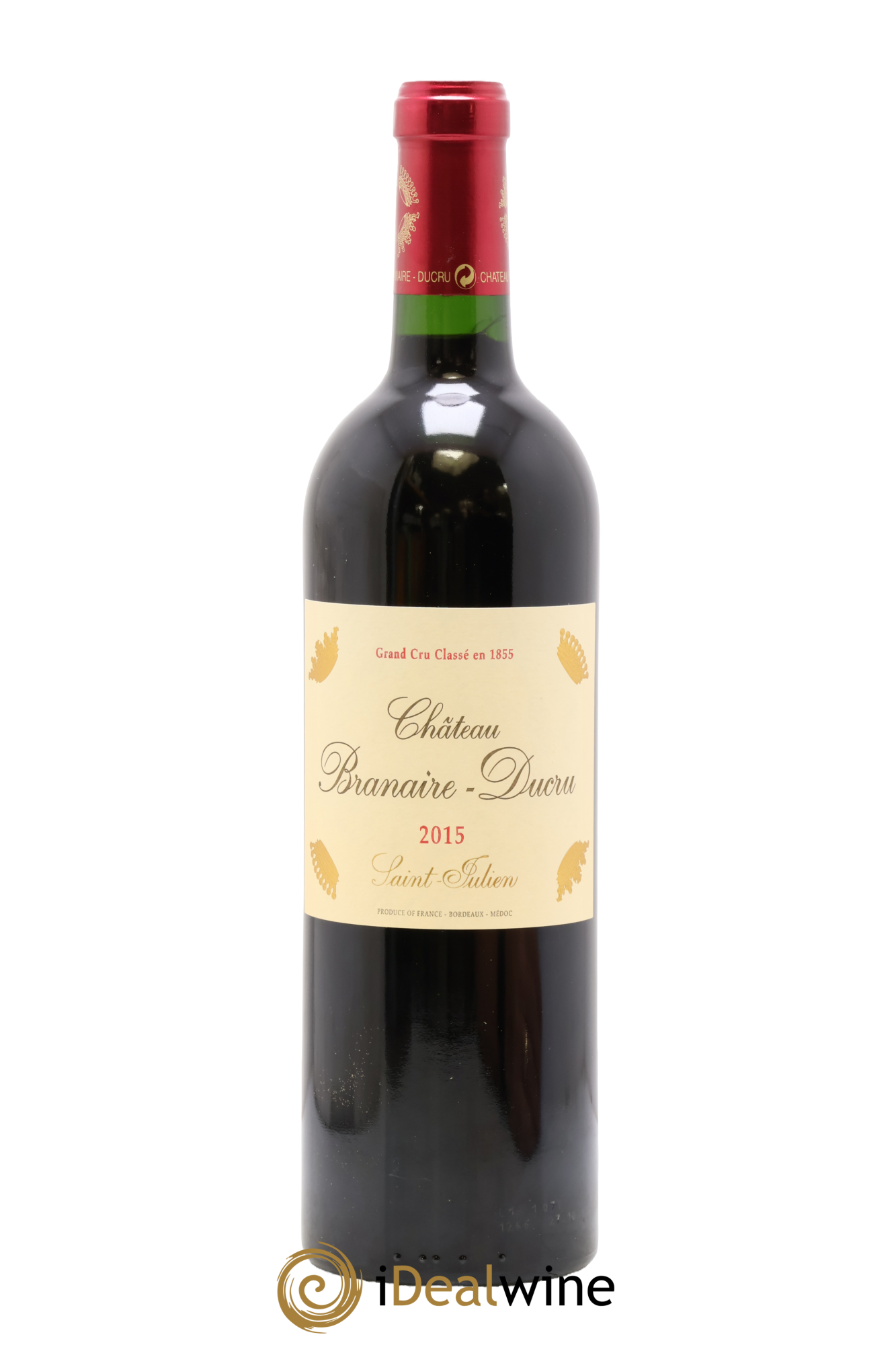 Château Branaire Ducru 4ème Grand Cru Classé 2015 - Lot de 1 bouteille - 0