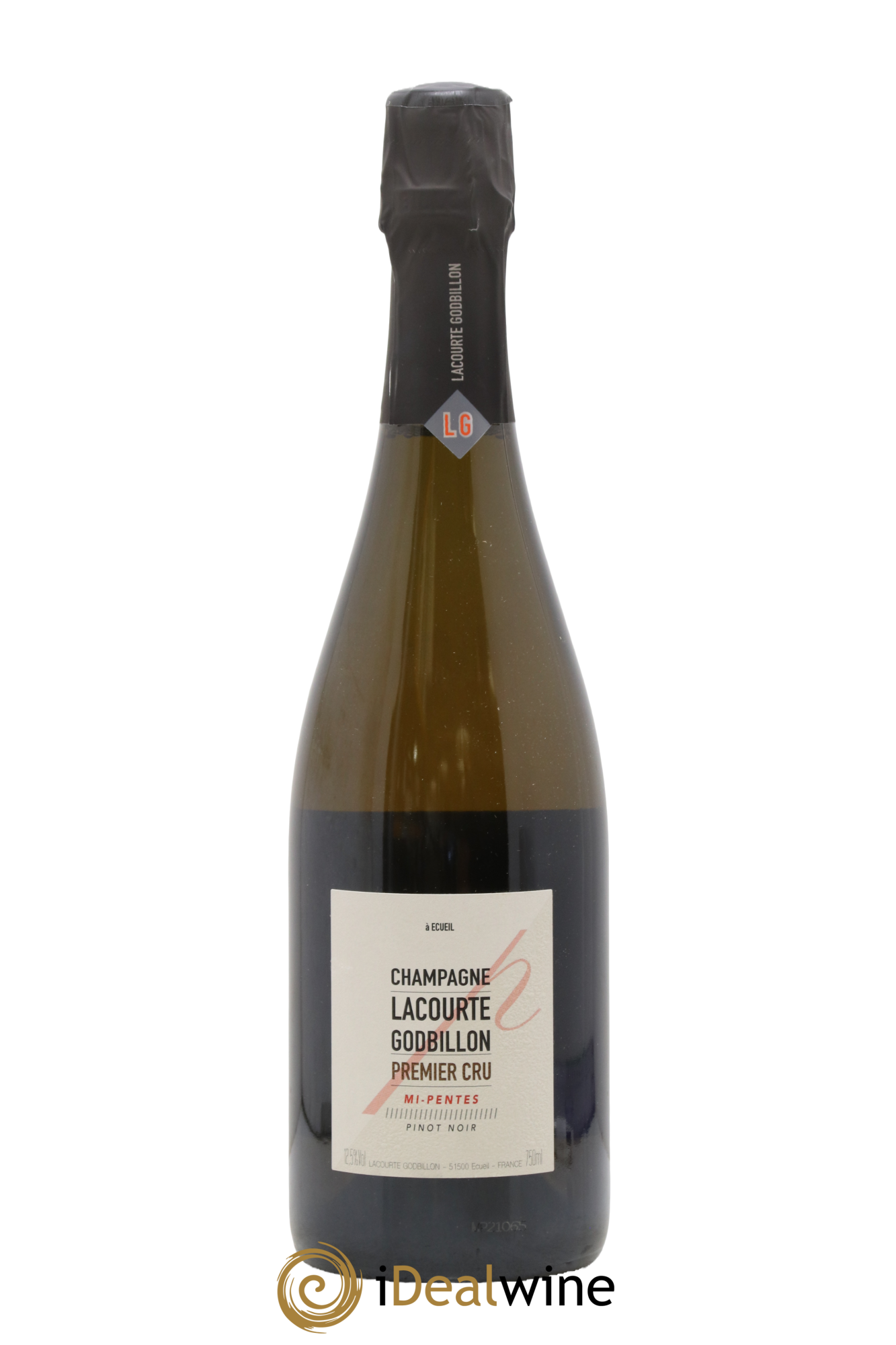 1er Cru Extra-Brut Mi-Pentes Lacourte-Godbillon - Lot de 1 bouteille - 0
