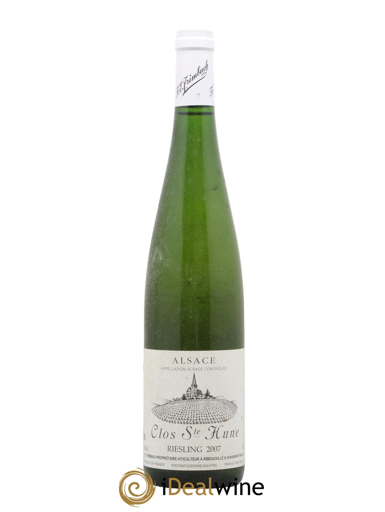 Alsace Riesling Clos Sainte-Hune Trimbach (Domaine) 2007 - Lot de 1 bouteille - 0