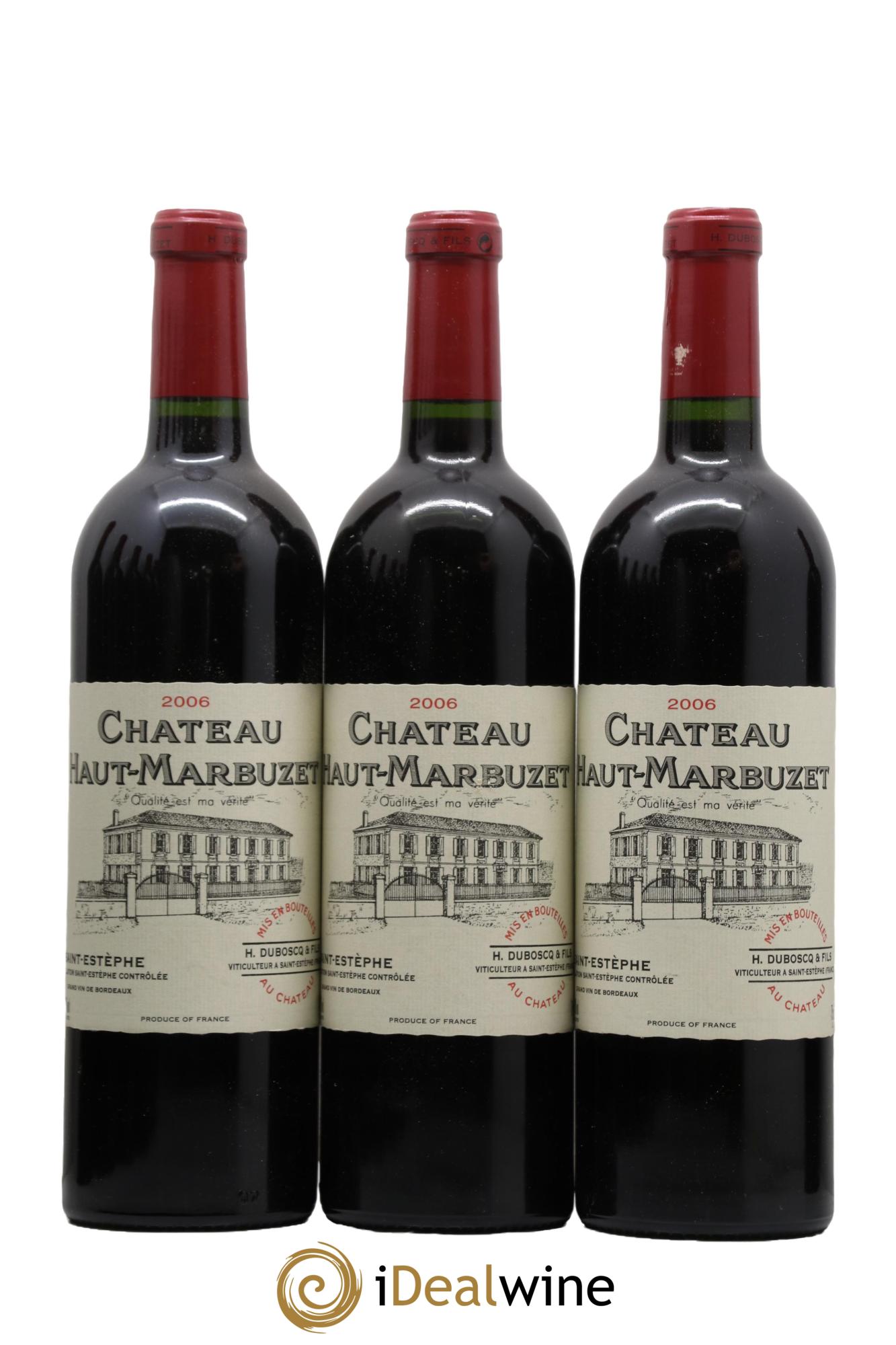 Château Haut Marbuzet 2006 - Lot de 12 bouteilles - 2