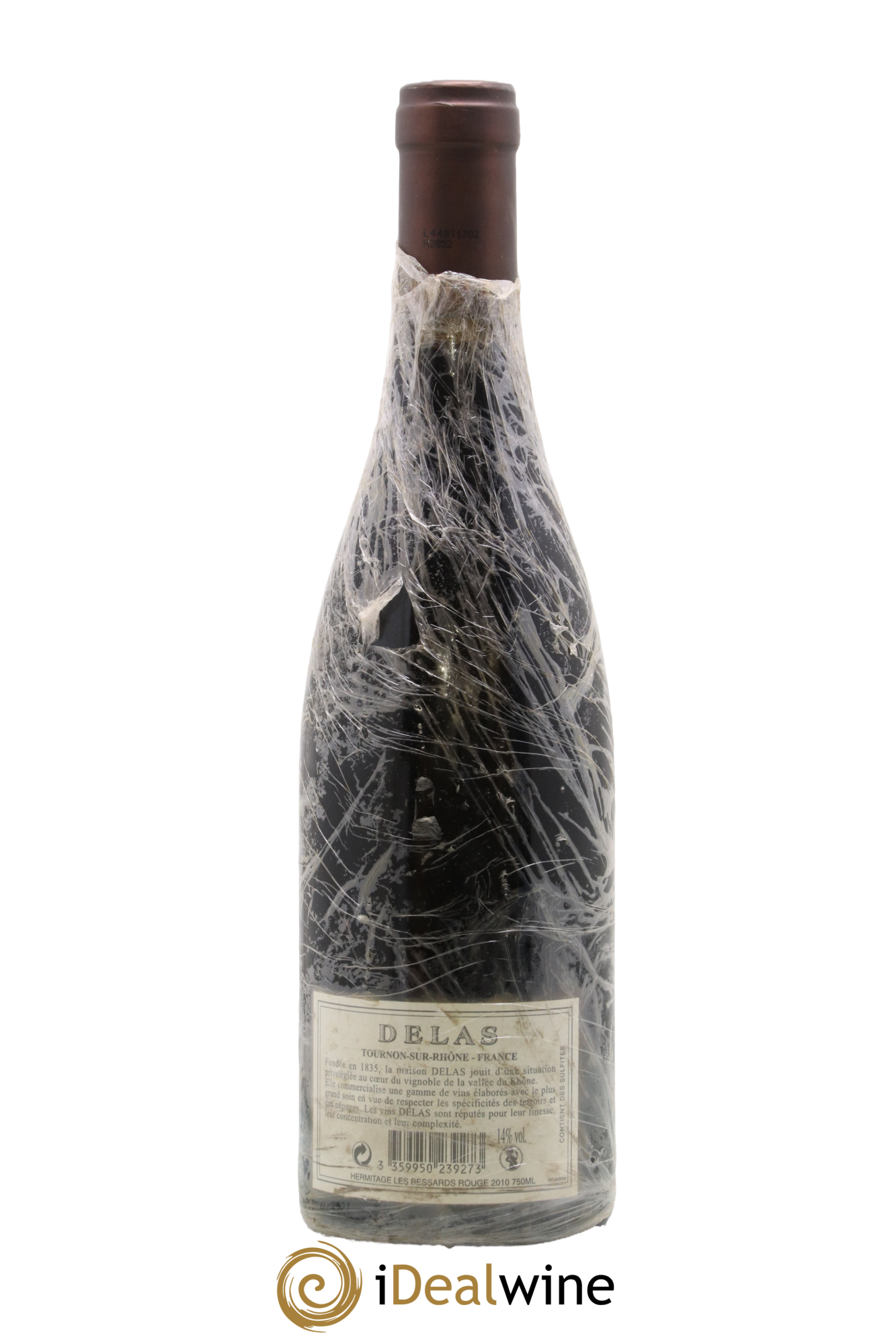 Hermitage Les Bessards Delas Frères 2010 - Lot de 1 bouteille - 1