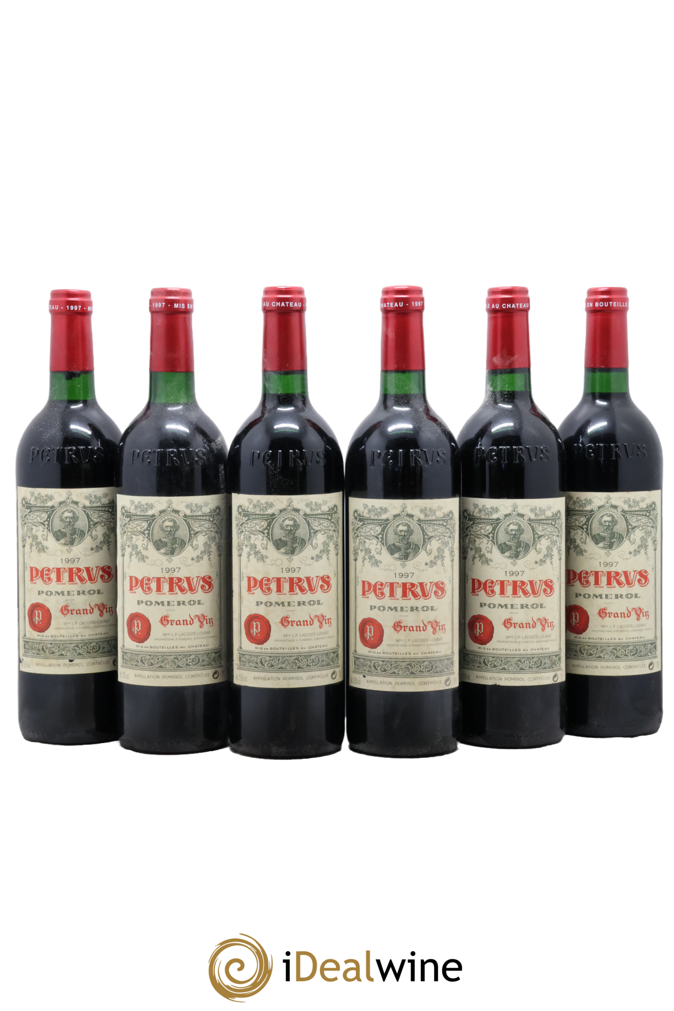 Petrus 1997 - Posten von 6 Flaschen - 0