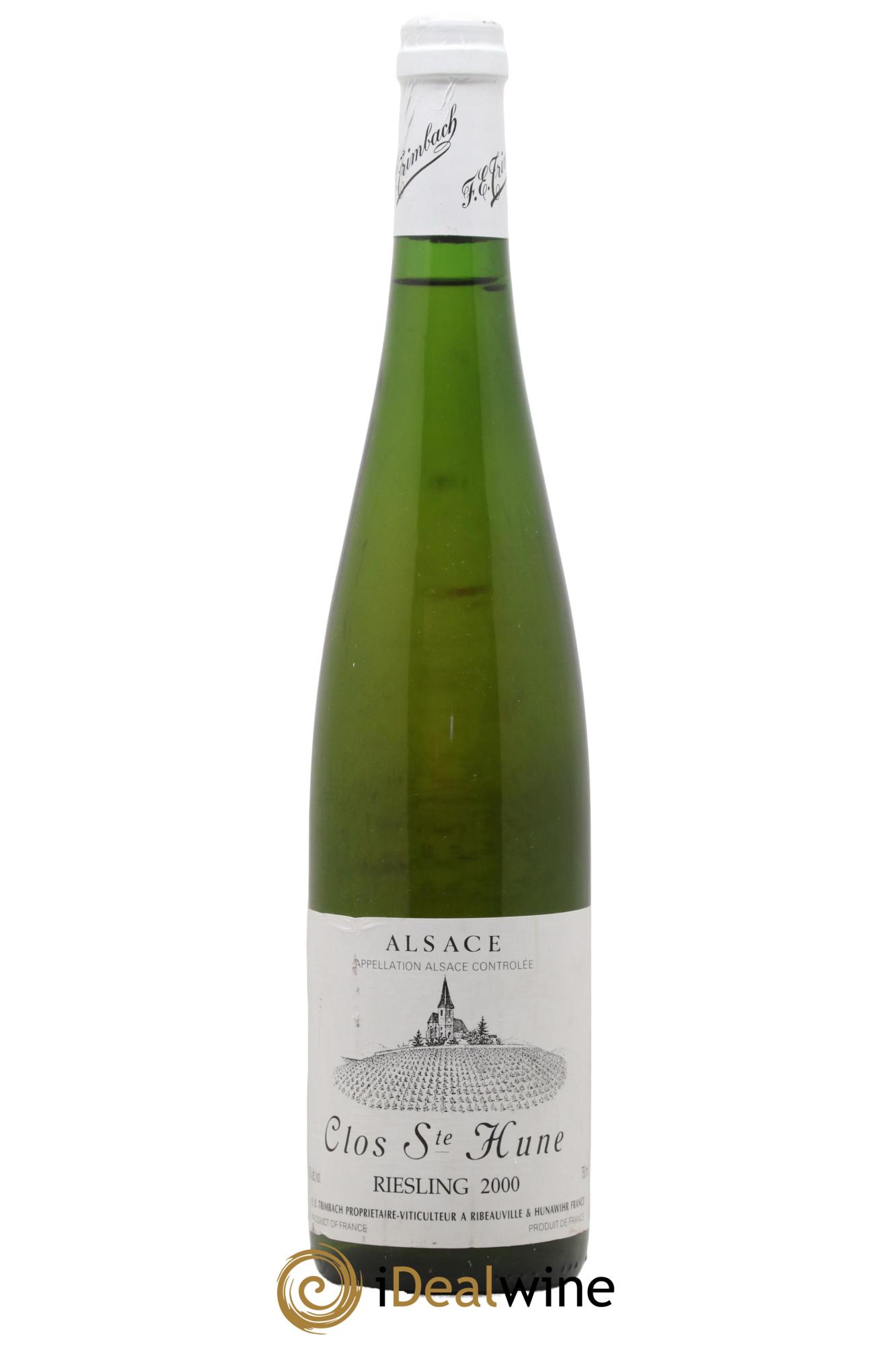 Alsace Riesling Clos Sainte-Hune Trimbach (Domaine) 2000 - Lotto di 1 bottiglia - 0