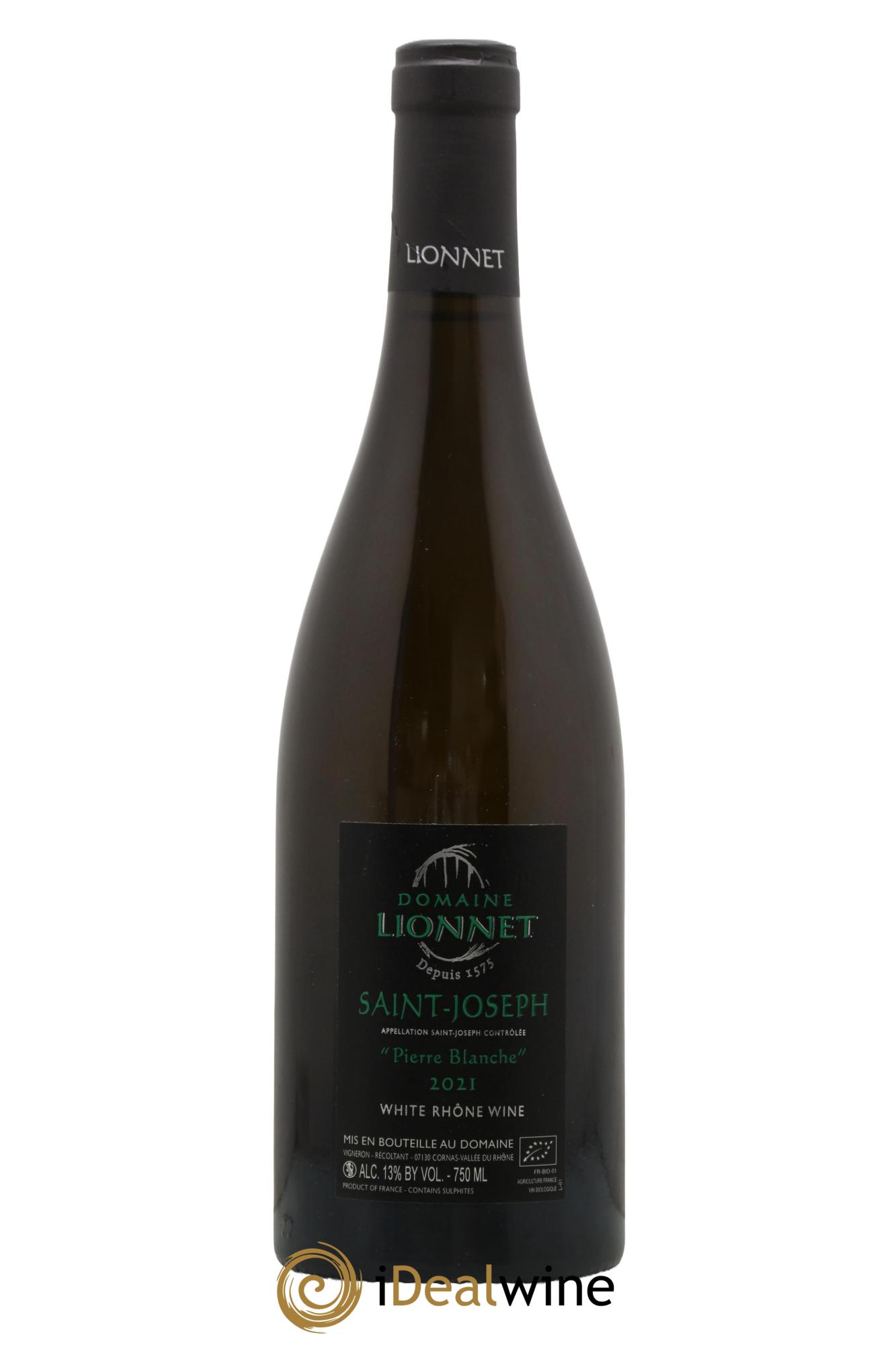 Saint-Joseph Pierre Blanche Domaine Lionnet 2021 - Lot de 1 bouteille - 0
