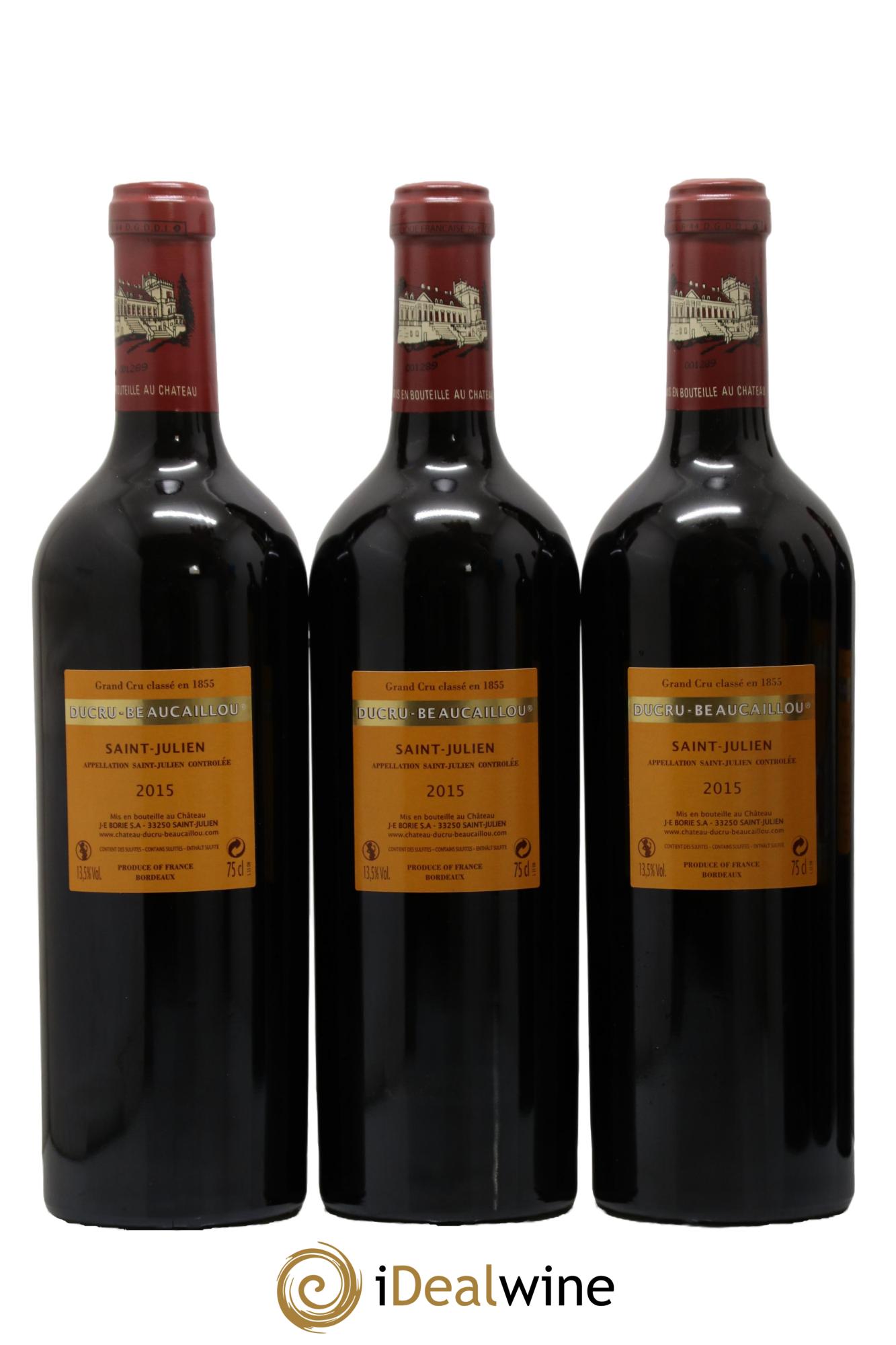 Château Ducru Beaucaillou 2ème Grand Cru Classé 2015 - Lotto di 6 bottiglie - 2