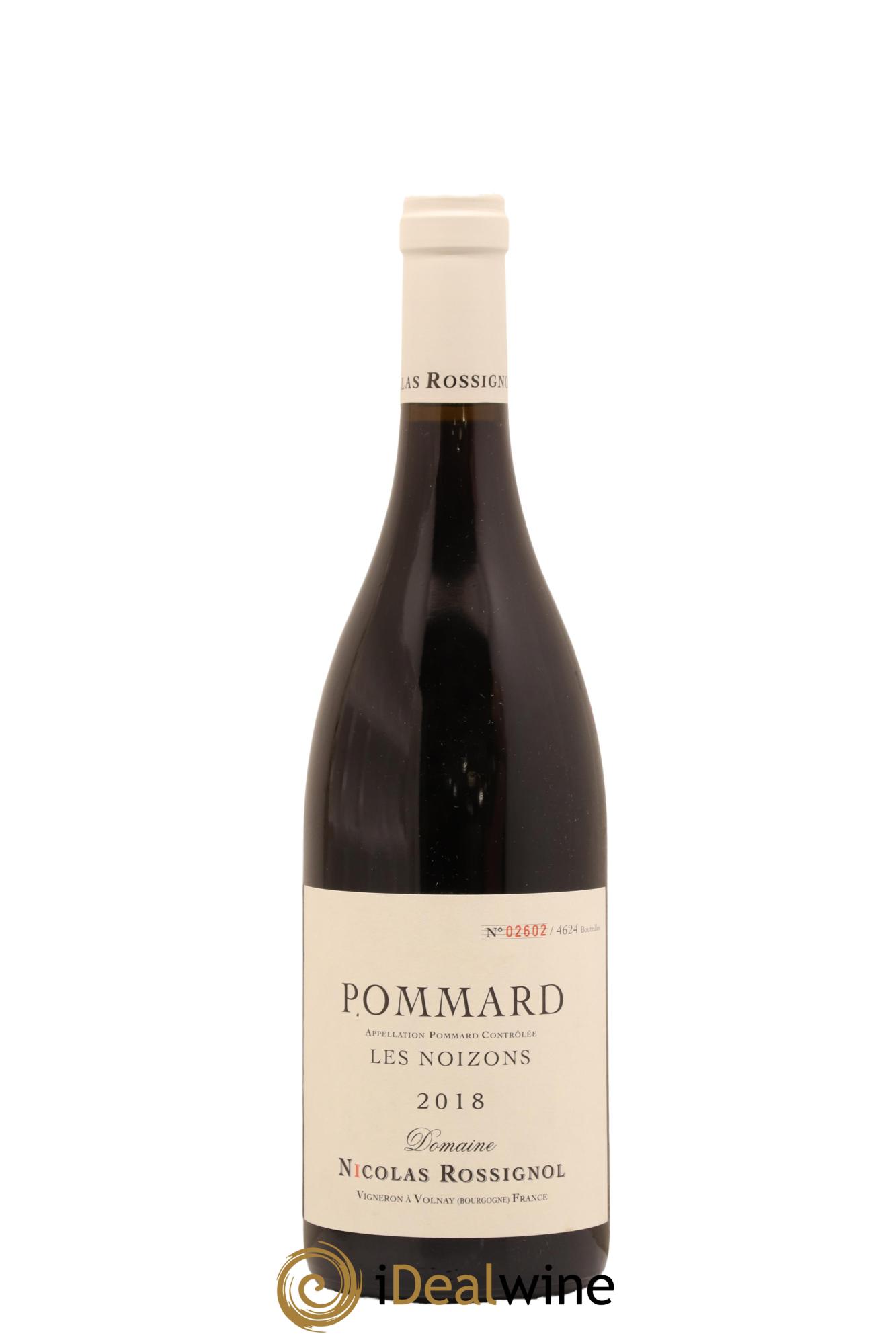 Pommard Les Noizons Domaine Nicolas Rossignol 2018 - Lot de 1 bouteille - 0