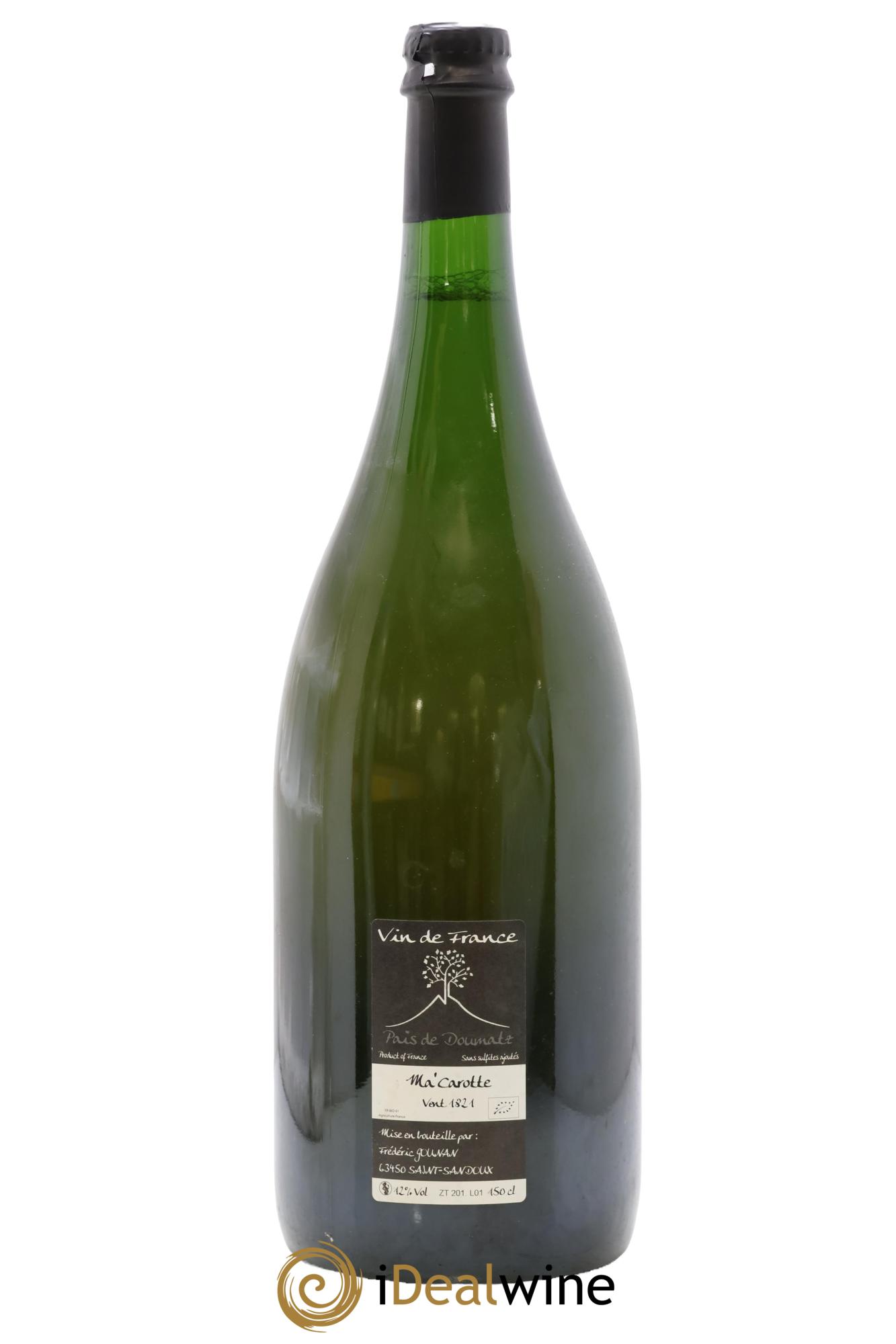Vin de France Ma Carotte Vignoble de l'Arbre Blanc 2018 - Lot de 1 magnum - 1