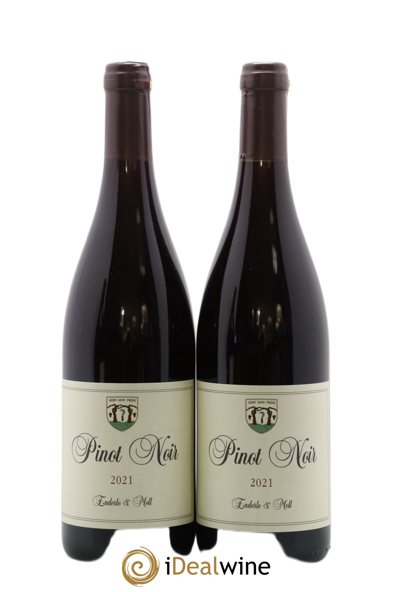 Allemagne Landwein Oberrhein pinot noir Enderle Und Moll 2021 - Lot of 2 bottles - 0