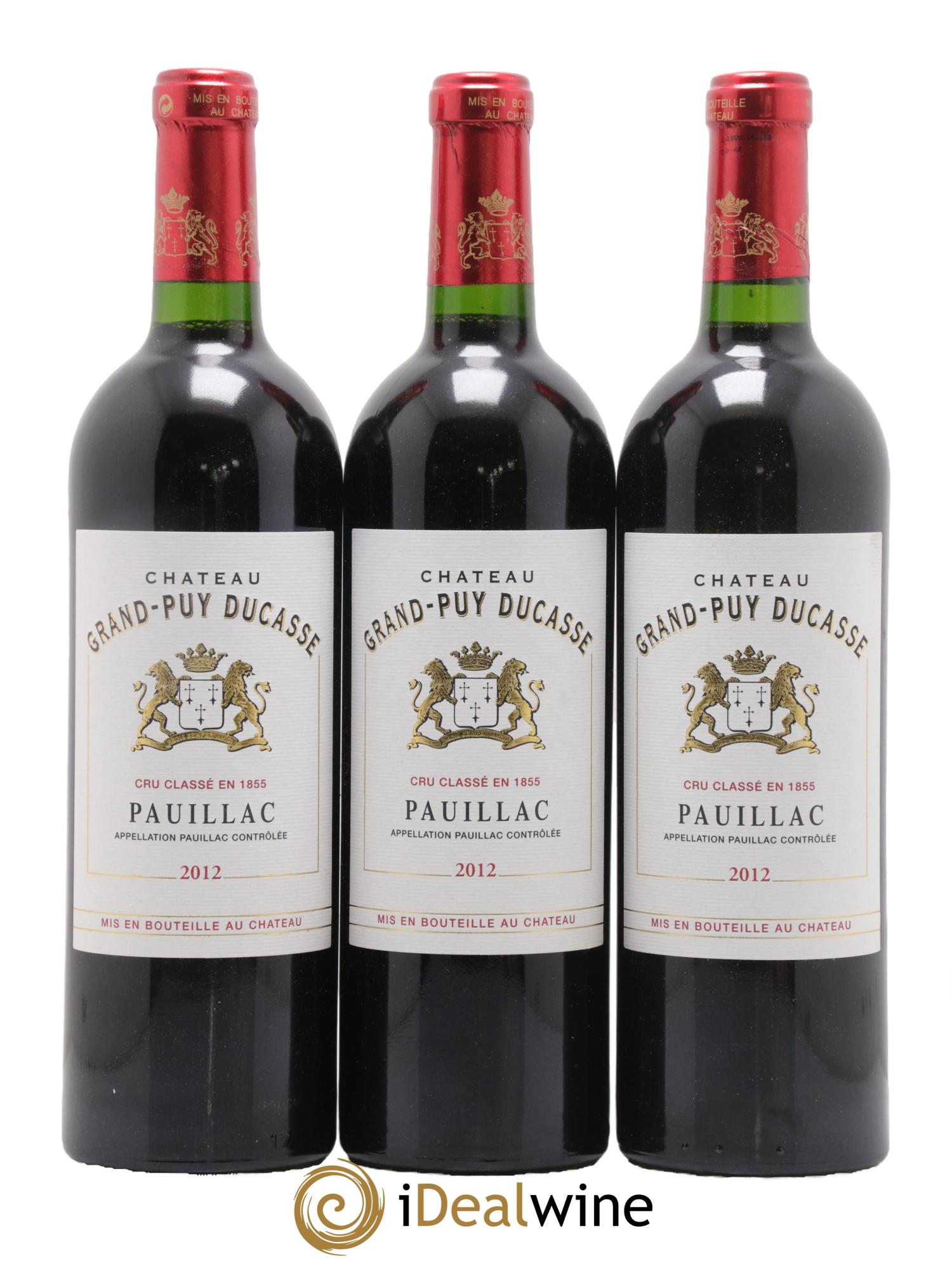 Château Grand Puy Ducasse 5ème Grand Cru Classé 2012 - Posten von 12 Flaschen - 2