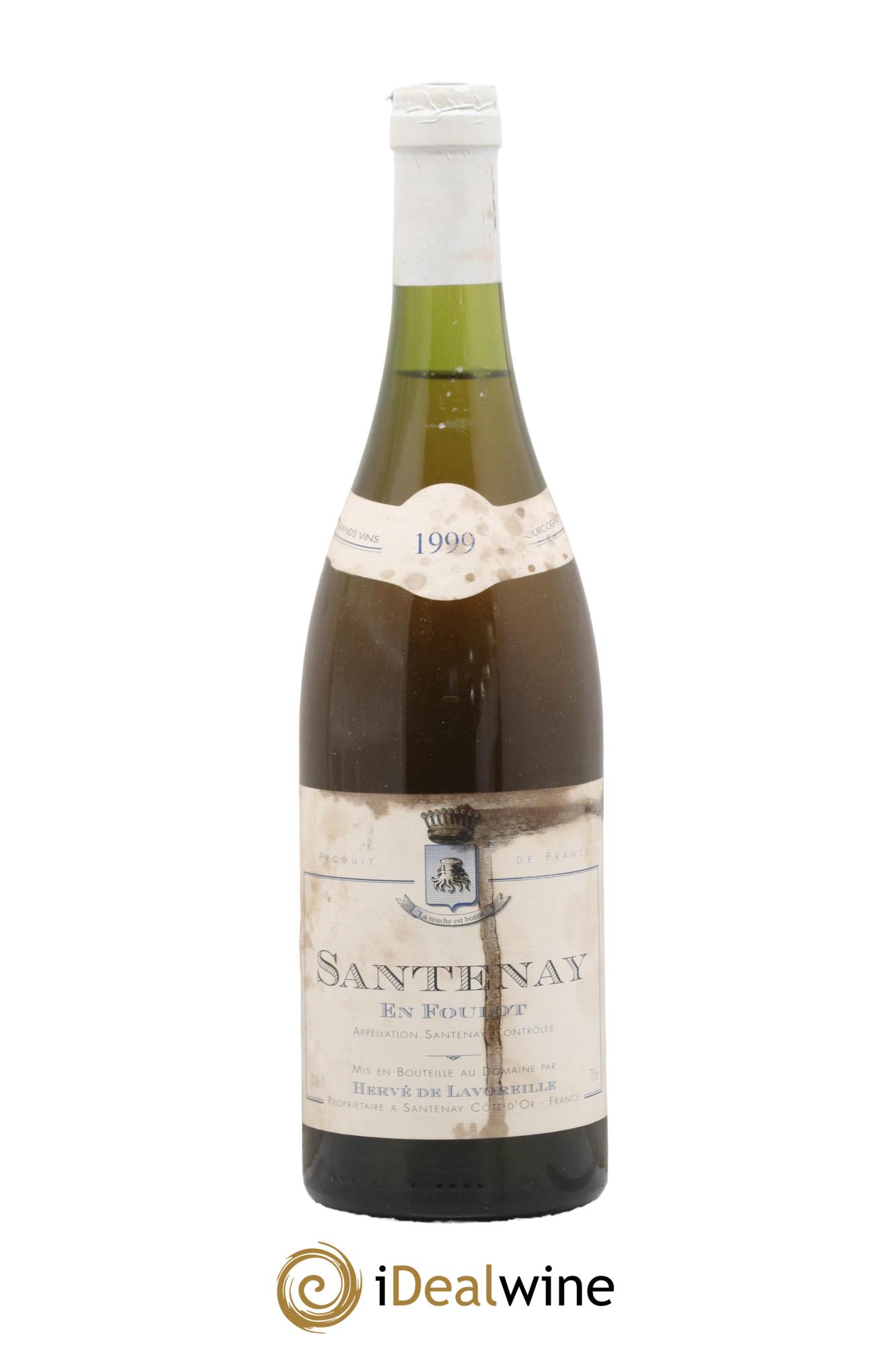 Santenay En Foulot Hervé de Lavoreille 1999 - Lot de 1 bouteille - 0