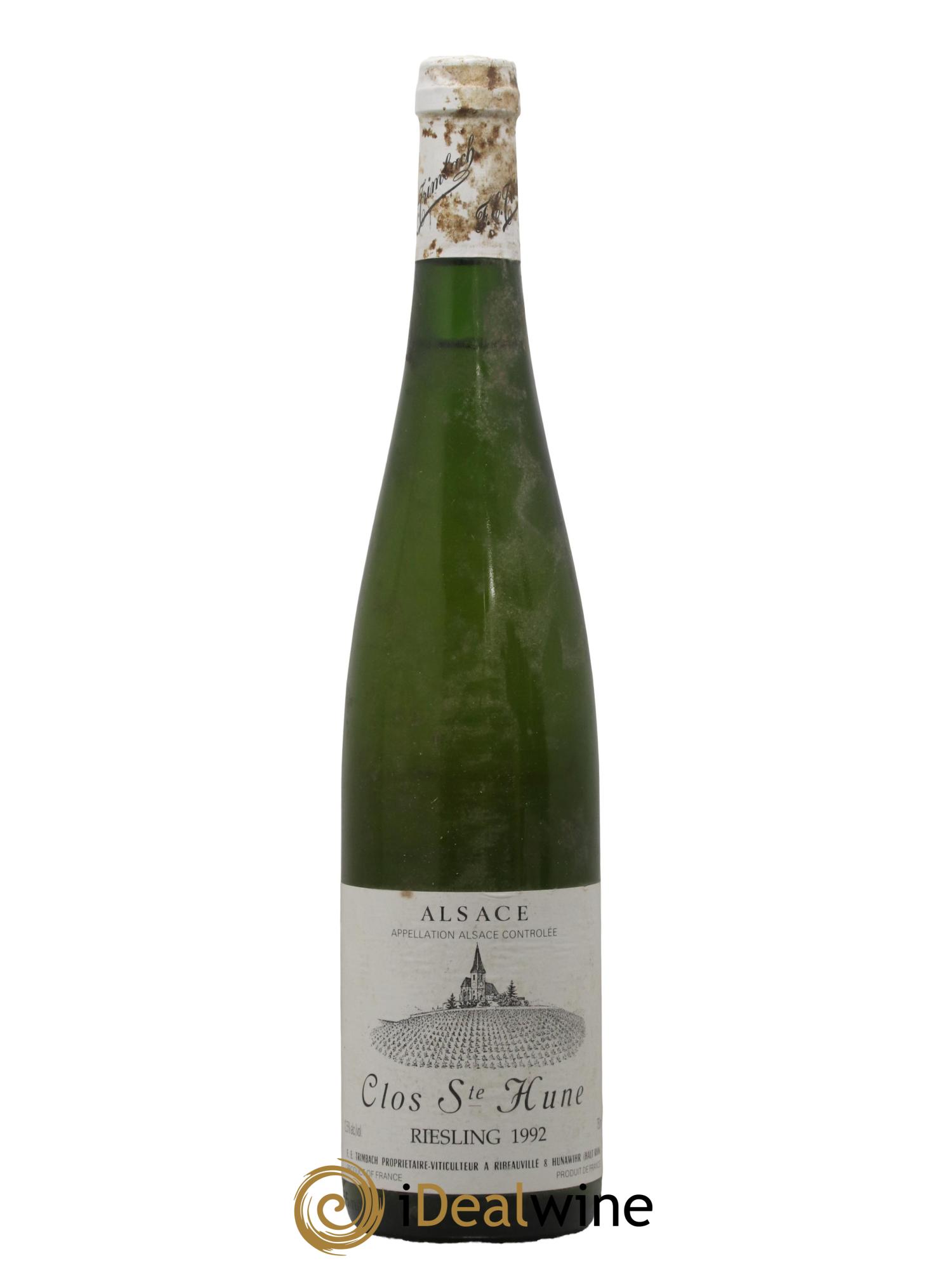 Alsace Riesling Clos Sainte-Hune Trimbach (Domaine) 1992 - Lot de 1 bouteille - 0