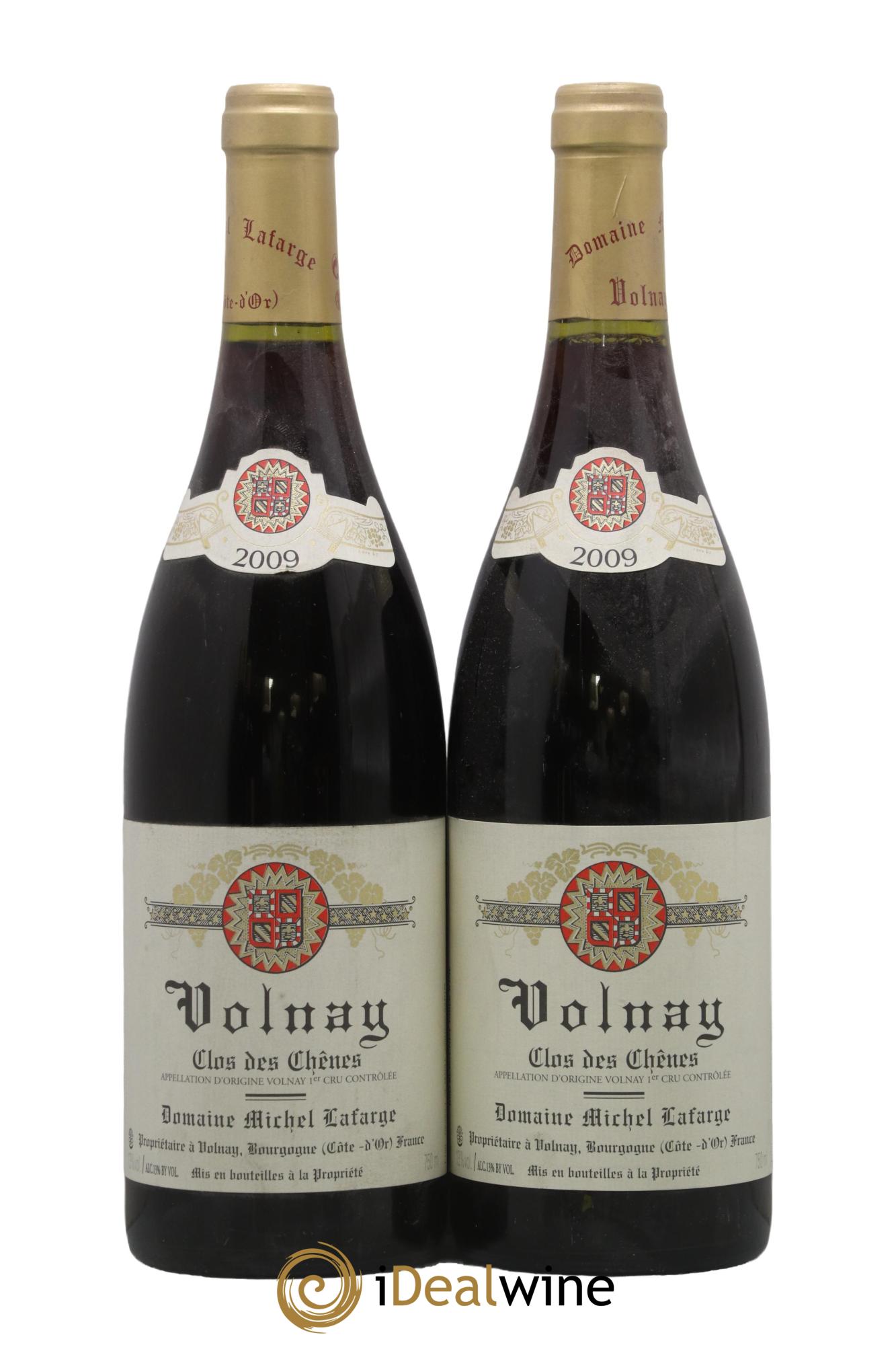 Volnay 1er Cru Clos des Chênes Lafarge (Domaine) 2009 - Posten von 2 Flaschen - 0