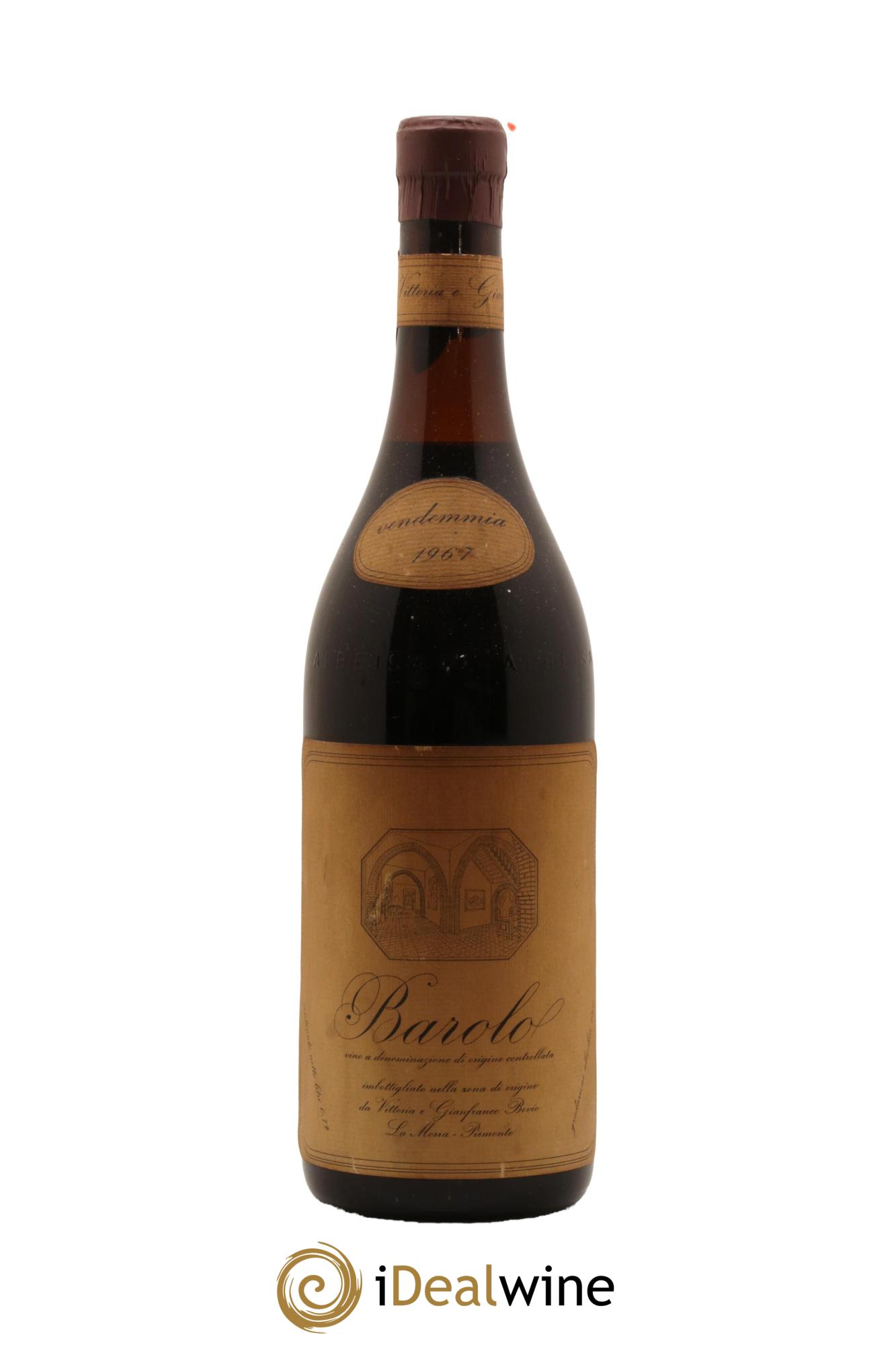 Barolo Gianfranco Bovio 1967 - Lot de 1 bouteille - 0