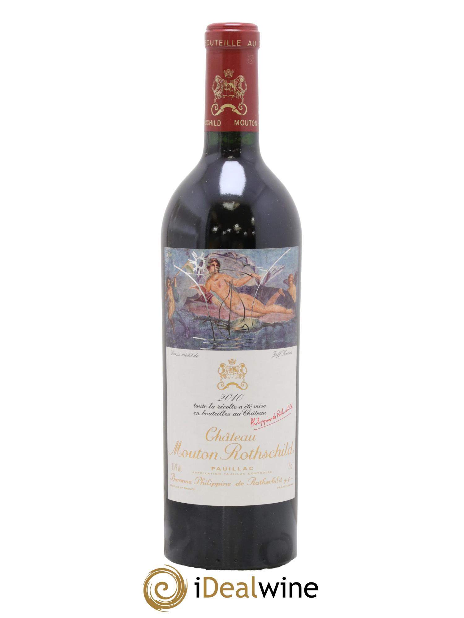 Château Mouton Rothschild 1er Grand Cru Classé 2010 - Lot of 1 bottle - 0