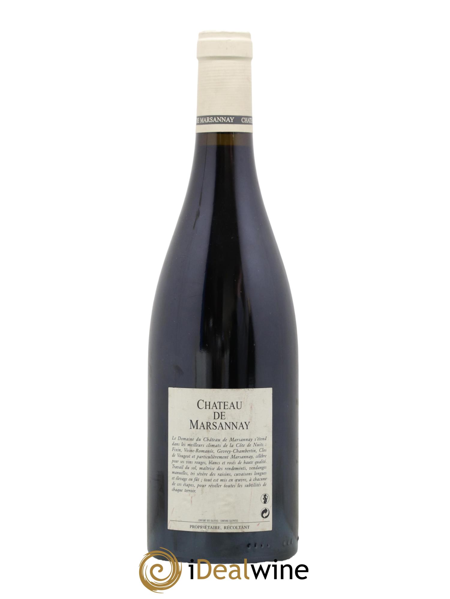 Chambertin Grand Cru Château de Marsannay 2006 - Lot de 1 bouteille - 1