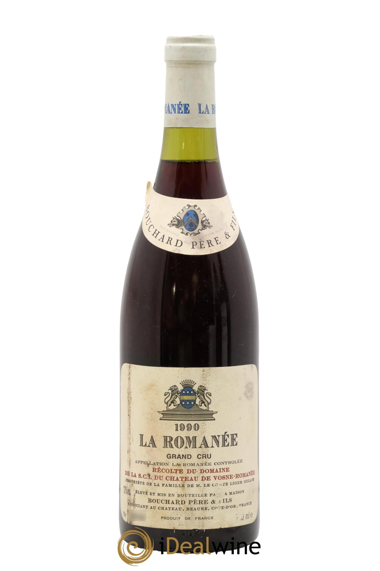 La Romanée Grand Cru Comte Liger-Belair (Domaine du) Bouchard Père et Fils 1990 - Lotto di 1 bottiglia - 0