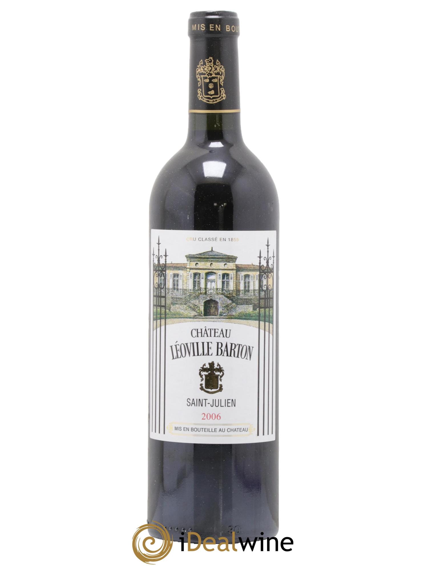 Château Léoville Barton 2ème Grand Cru Classé 2006 - Lot de 1 bouteille - 0