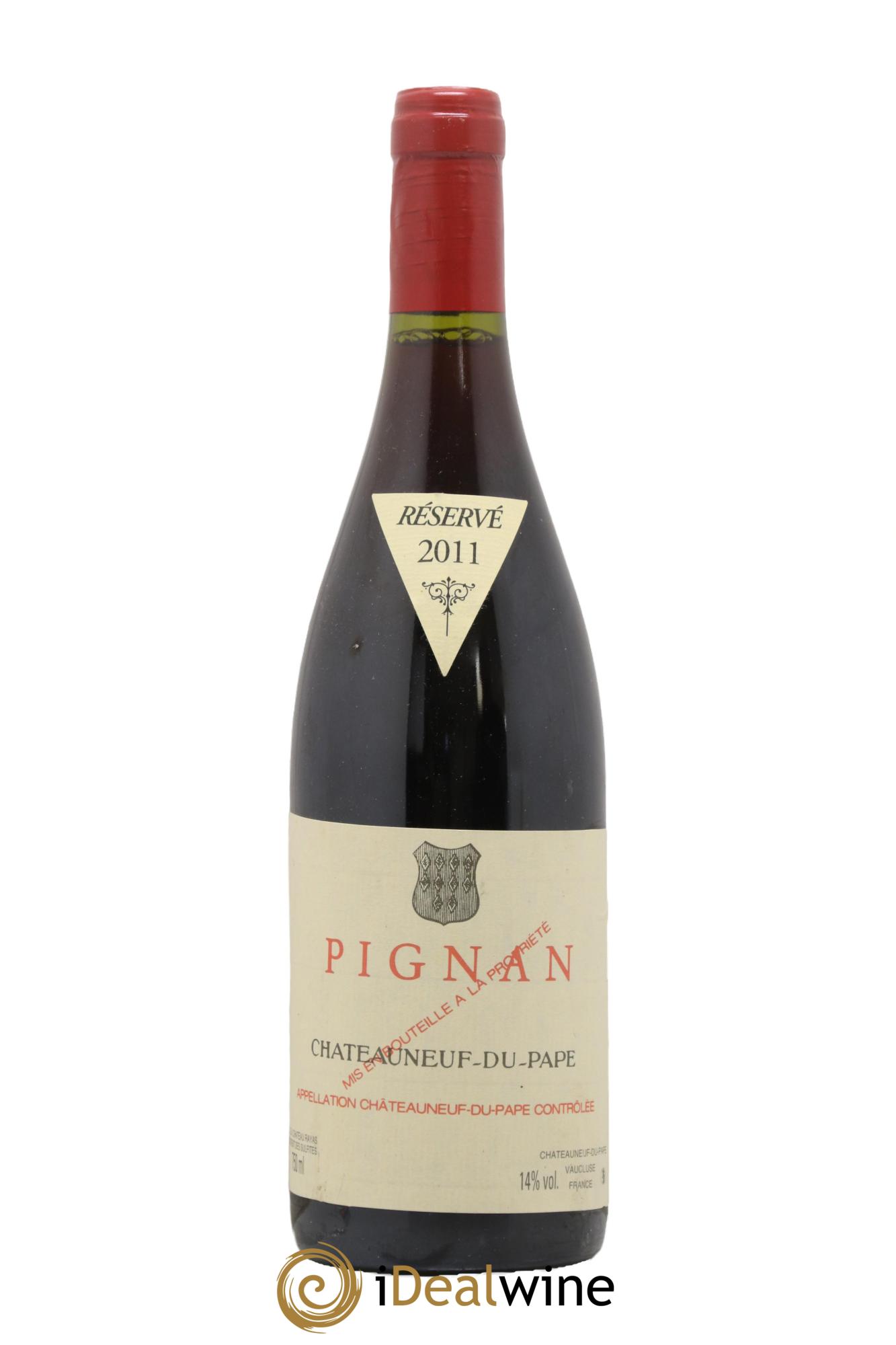 Châteauneuf-du-Pape Pignan Emmanuel Reynaud 2011 - Lot de 1 bouteille - 0