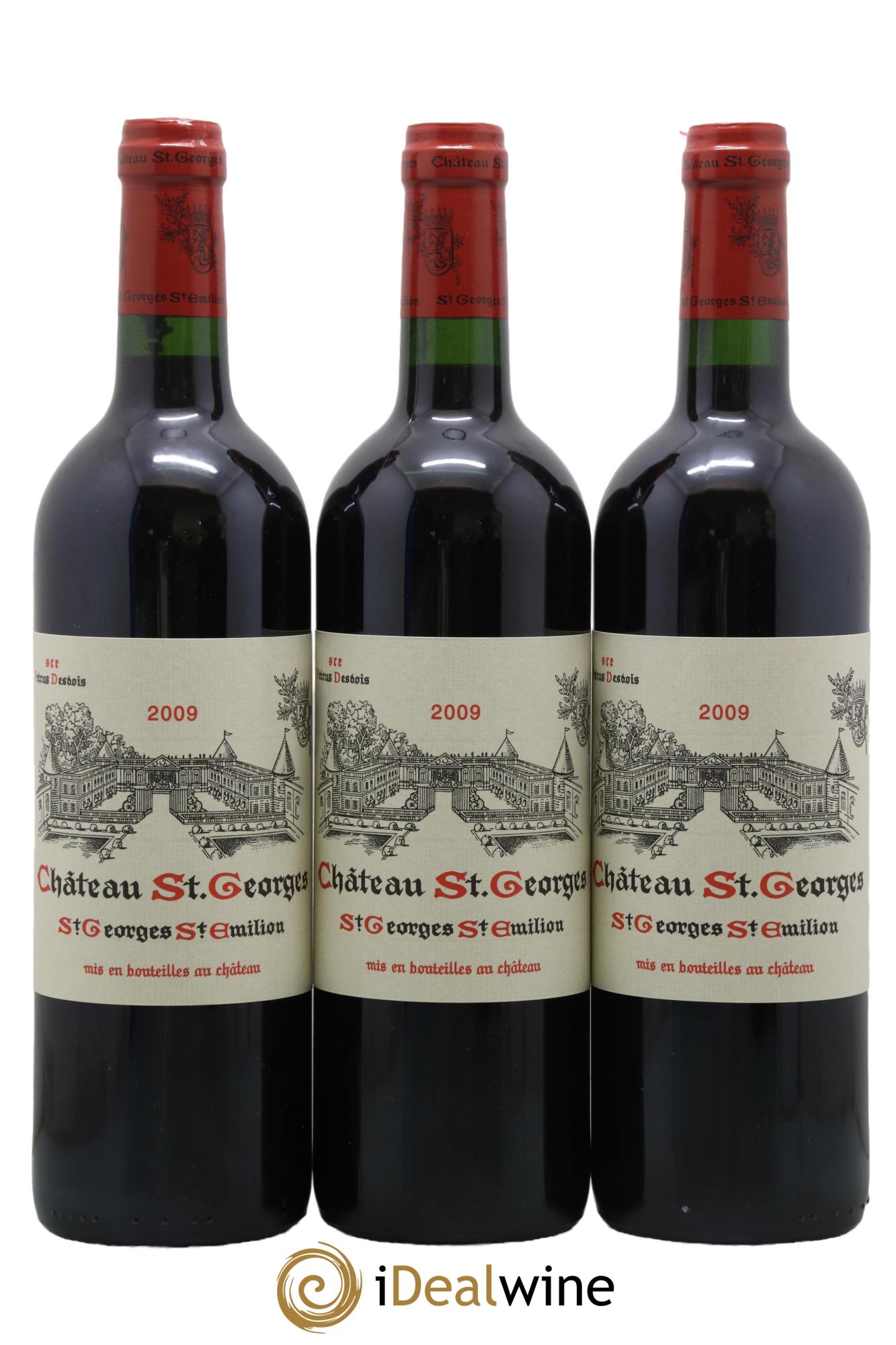Château Saint-Georges 2009 - Lot de 3 bouteilles - 0