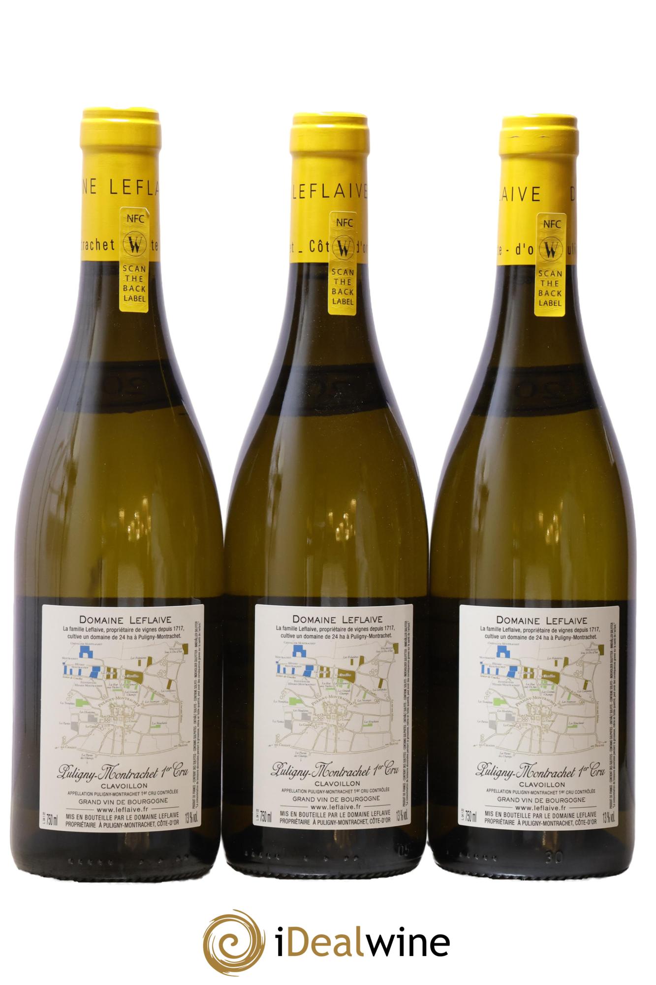 Puligny-Montrachet 1er Cru Clavoillon Leflaive (Domaine) 2022 - Posten von 3 Flaschen - 1