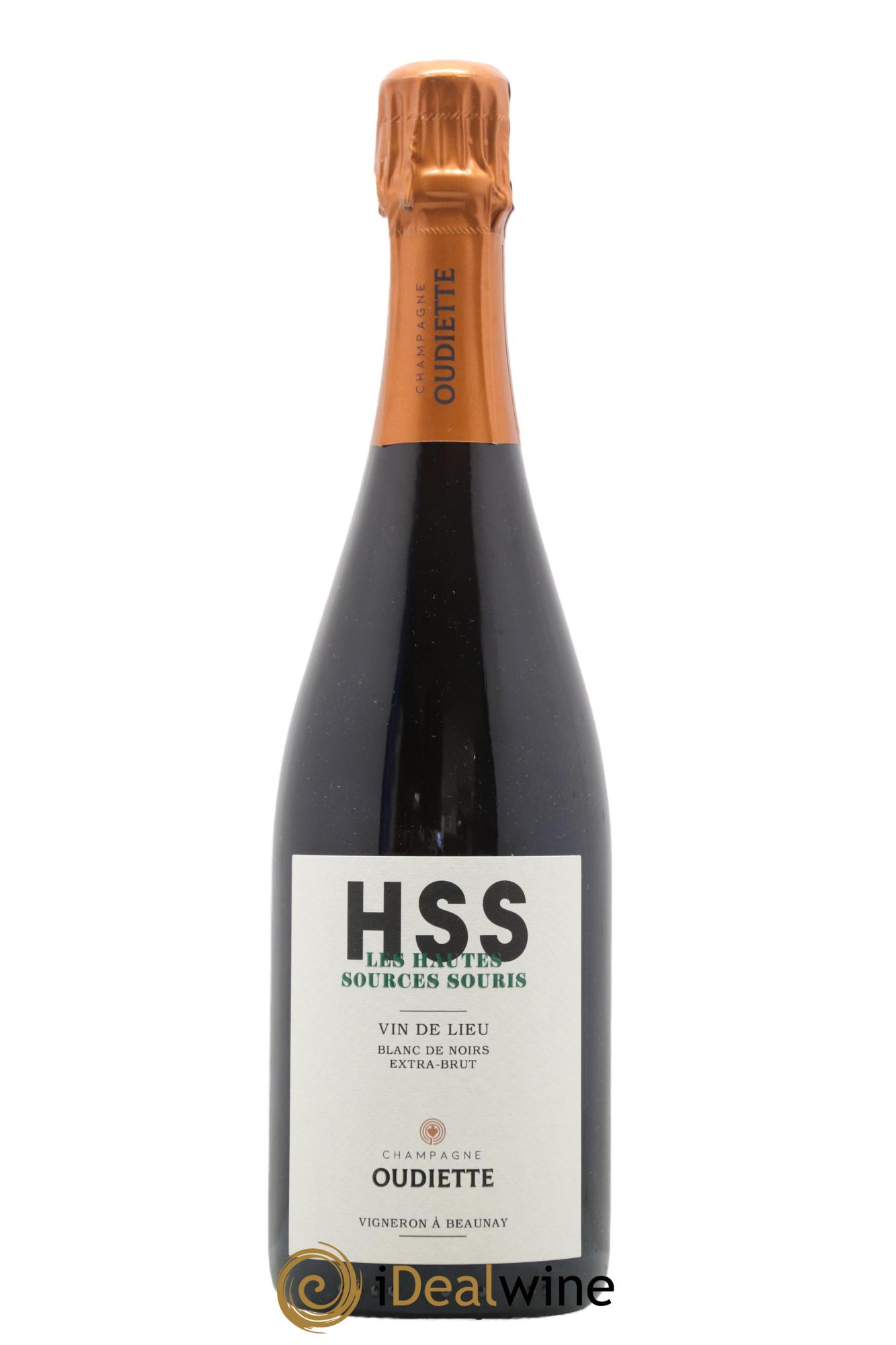 Champagne HSS Les Hautes Sources Souris Oudiette - Lot de 1 bouteille - 0