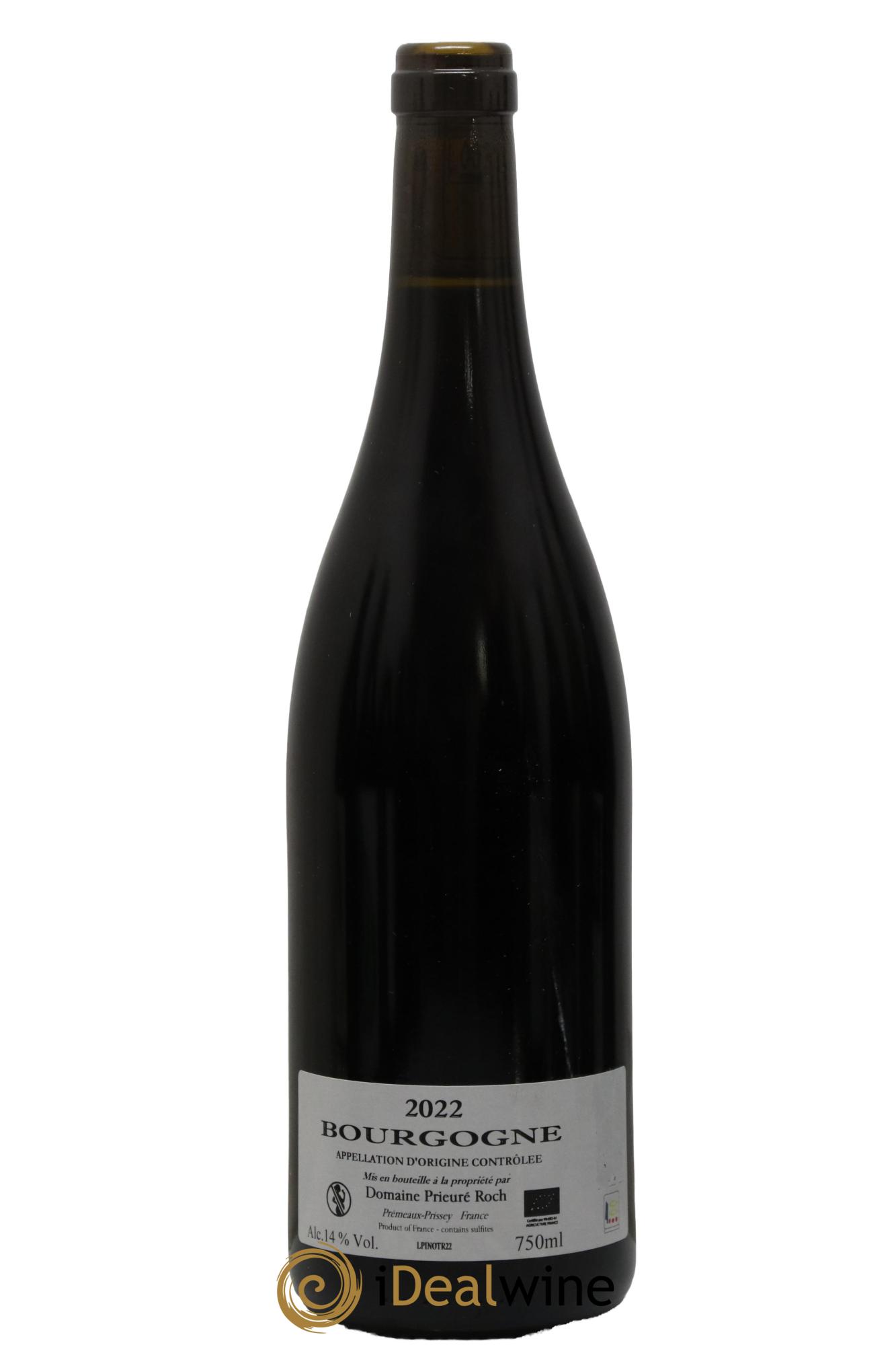 Bourgogne Pinoterie Prieuré Roch 2022 - Lot of 1 bottle - 1