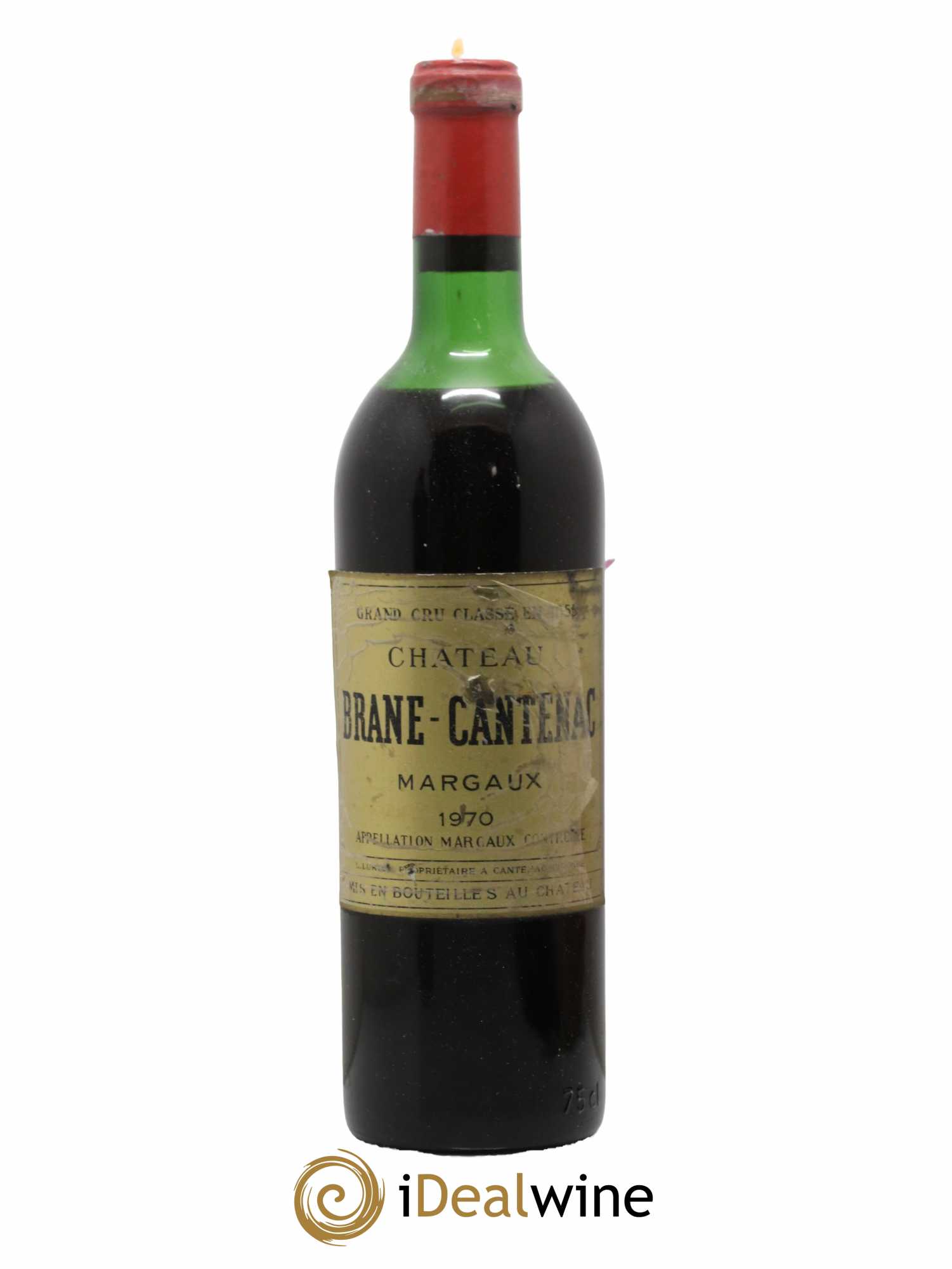 Château Brane Cantenac 2ème Grand Cru Classé 1970 - Lot de 1 bouteille - 0