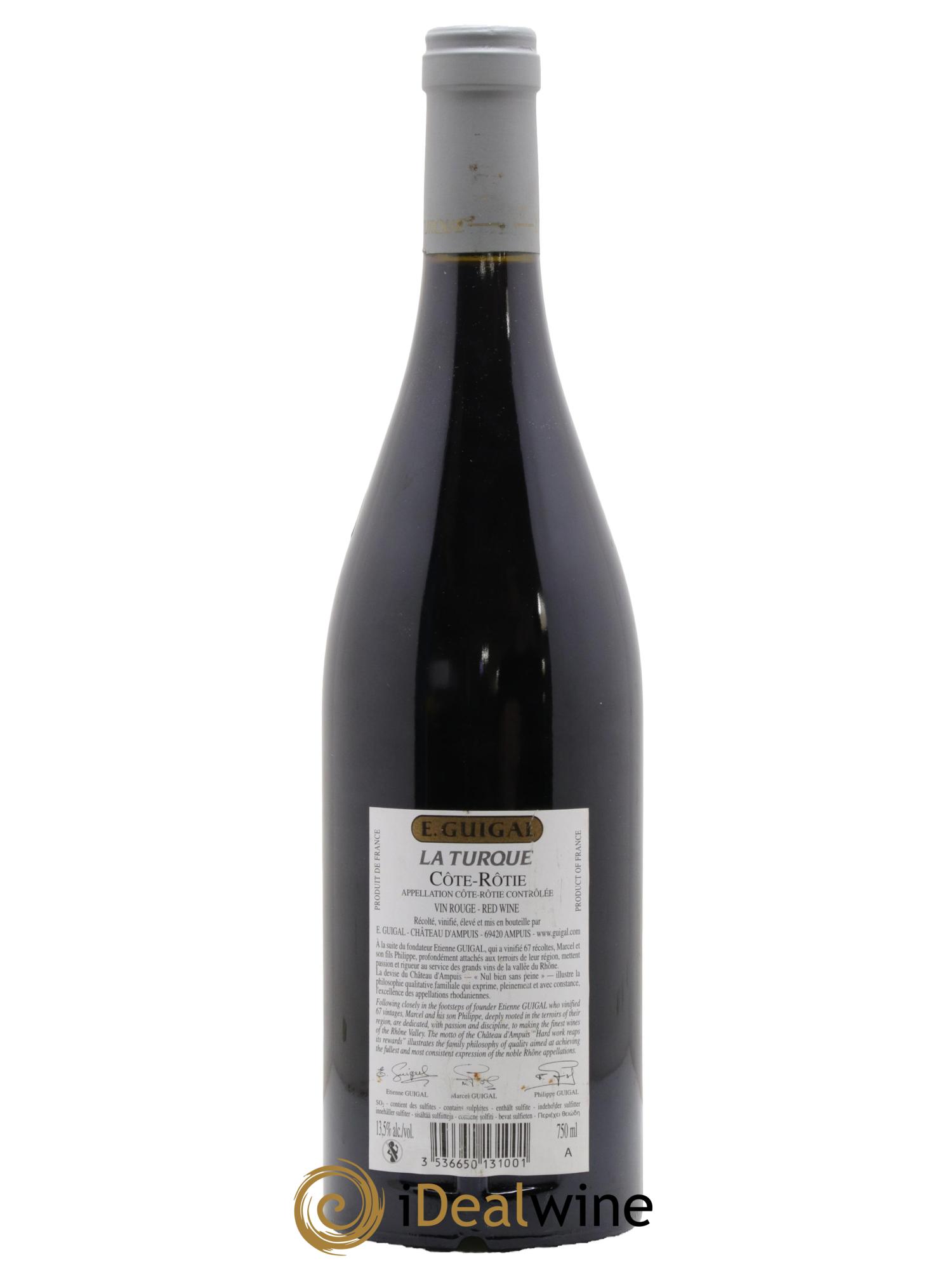 Côte-Rôtie La Turque Guigal 2010 - Lotto di 1 bottiglia - 1
