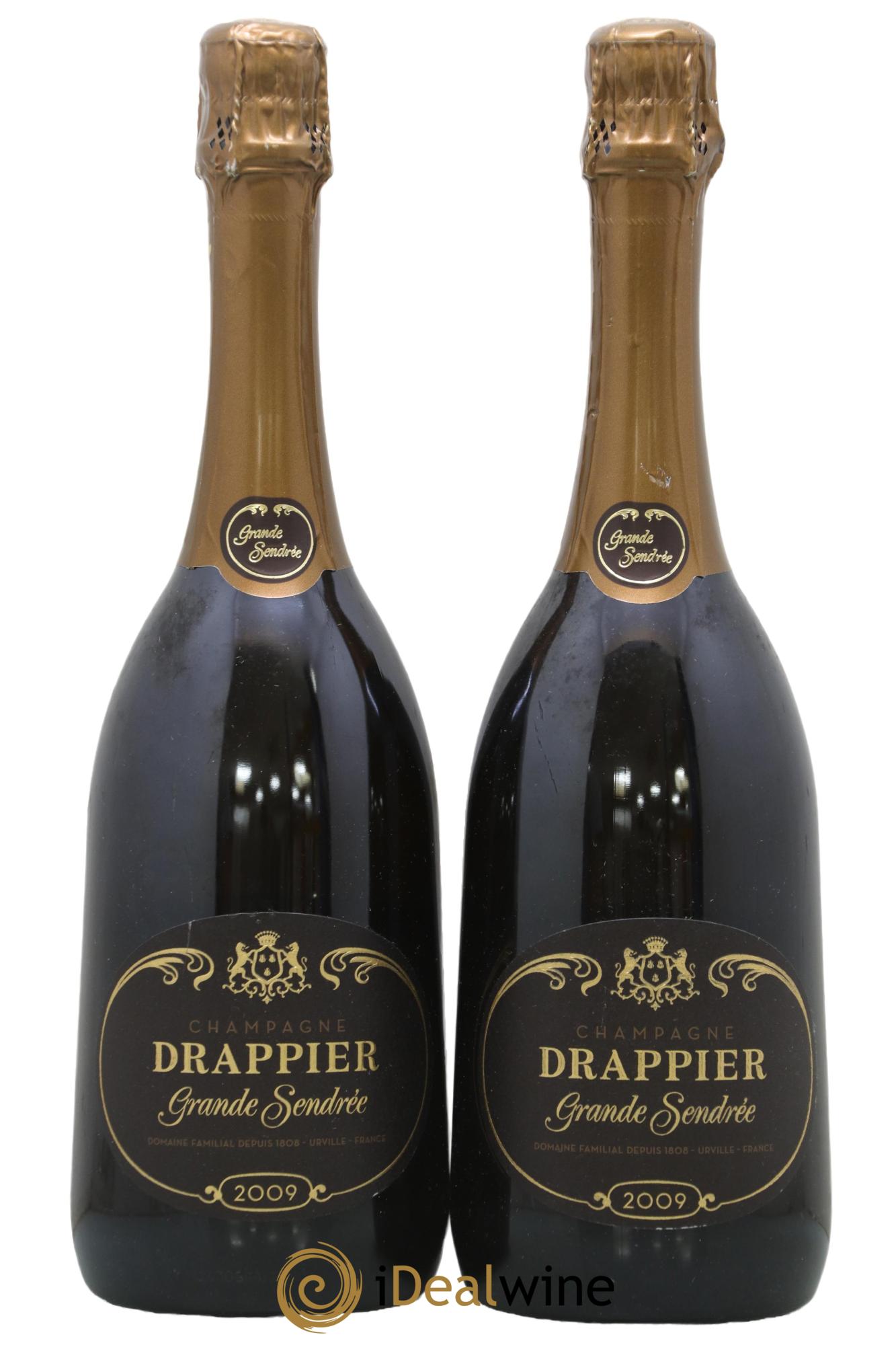 Grande Sendrée Drappier 2009 - Lot of 2 bottles - 0