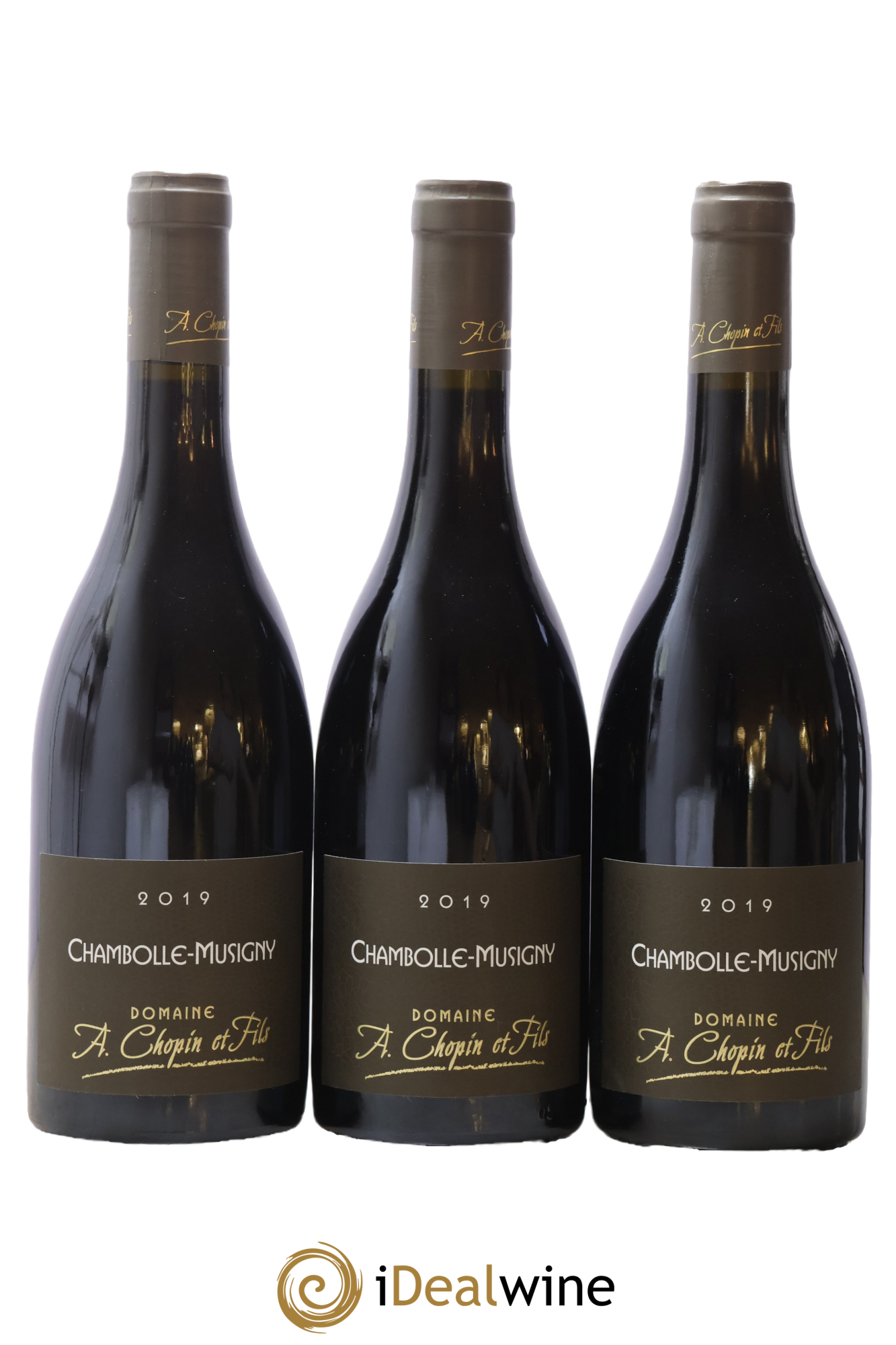 Chambolle-Musigny Chopin et Fils 2019 - Lot de 3 bouteilles - 0