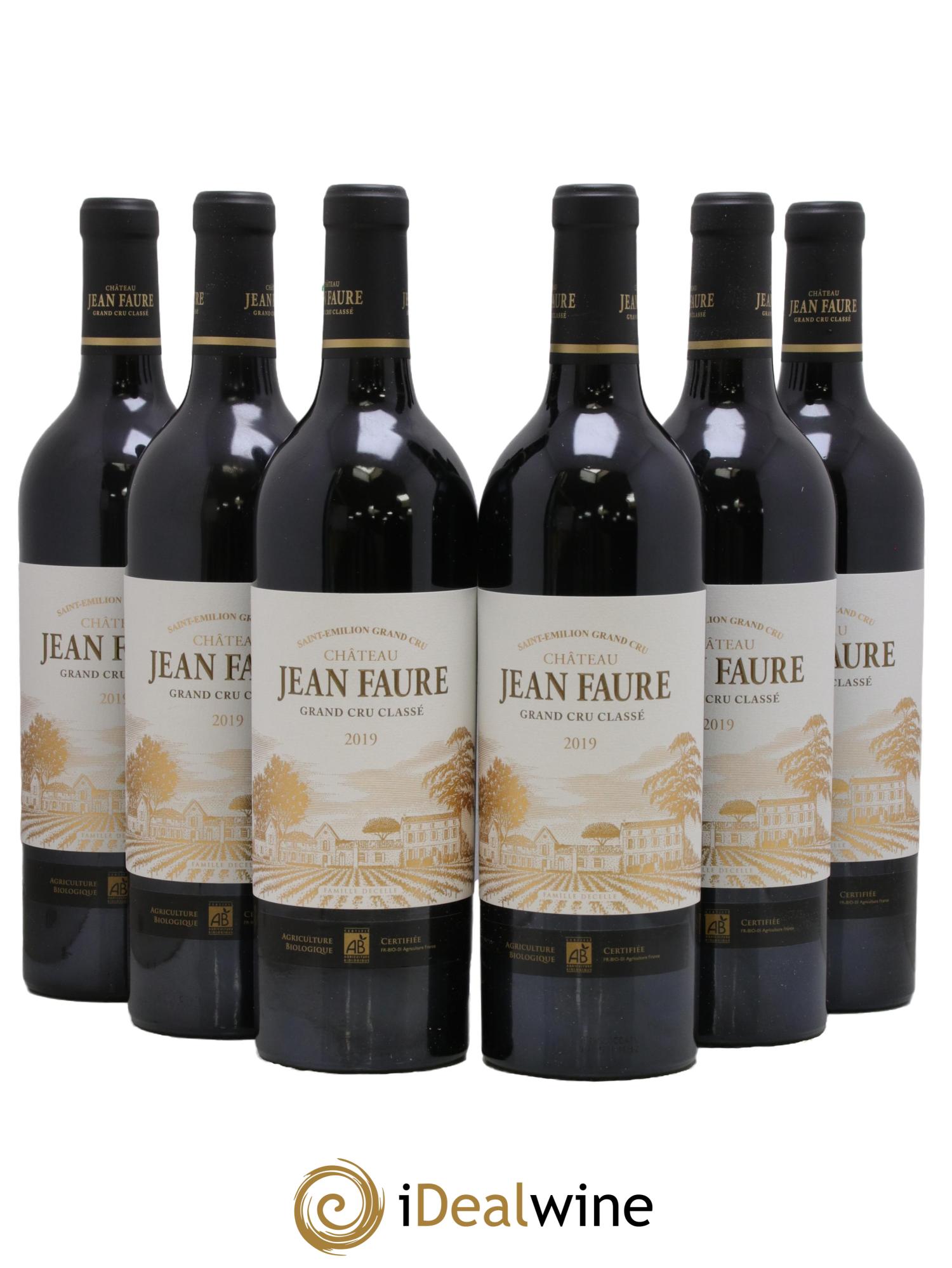 Château Jean Faure Grand Cru Classé 2019 - Lot de 6 bouteilles - 0