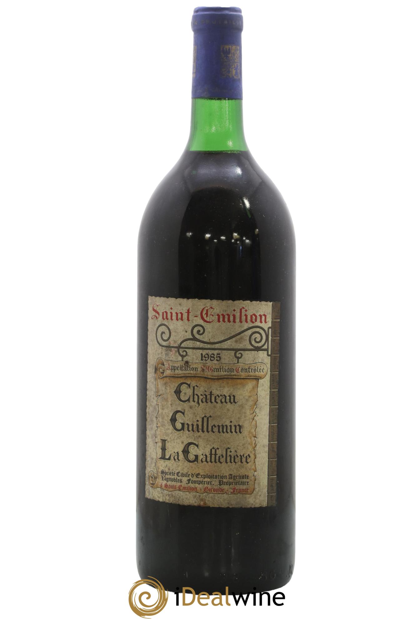 Saint-Émilion Château Guillemin la Gaffelière 1985 - Lot de 1 magnum - 0
