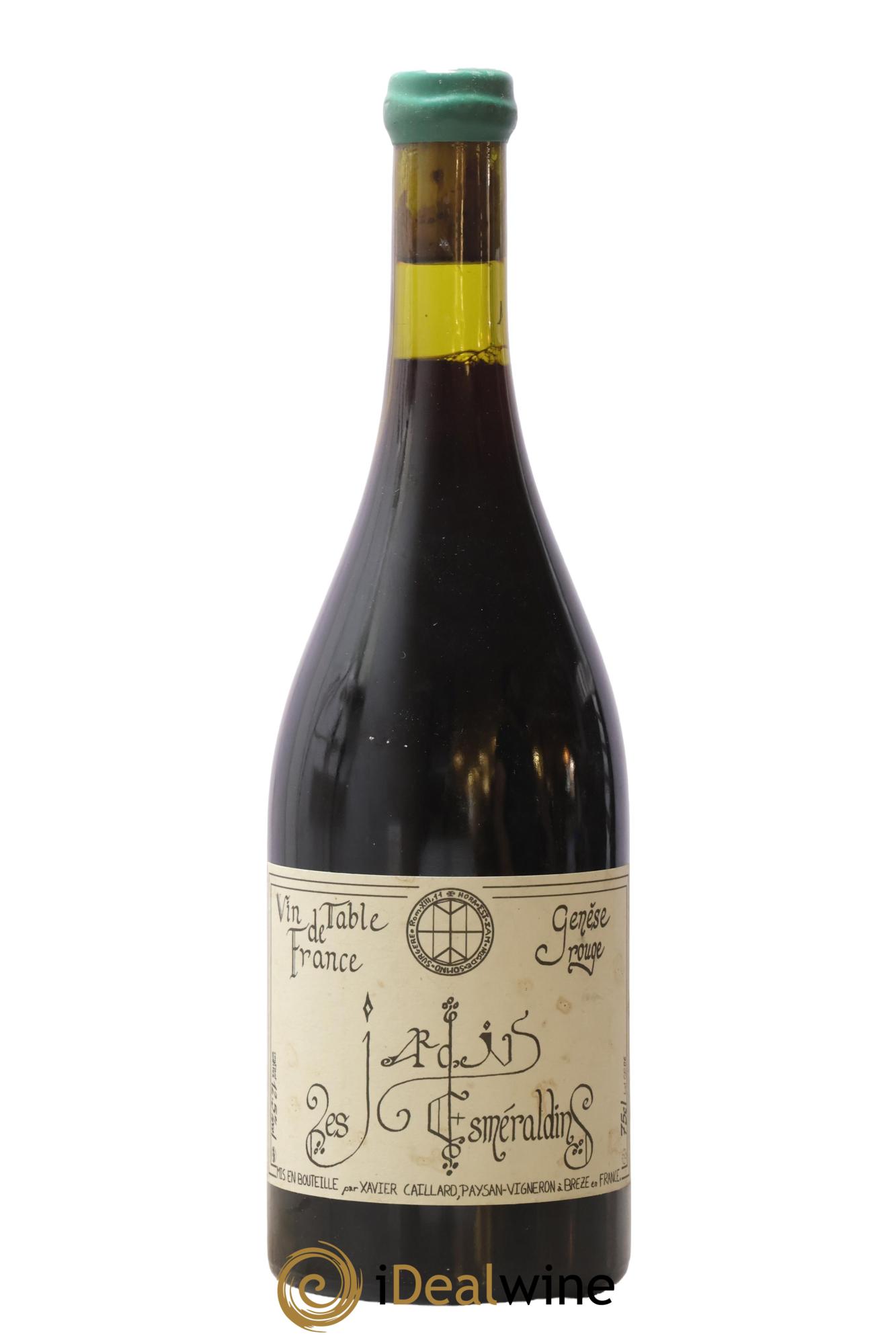 Vin de France Génèse Xavier Caillard - Les Jardins Esmeraldins 2006 - Lote de 1 botella - 0