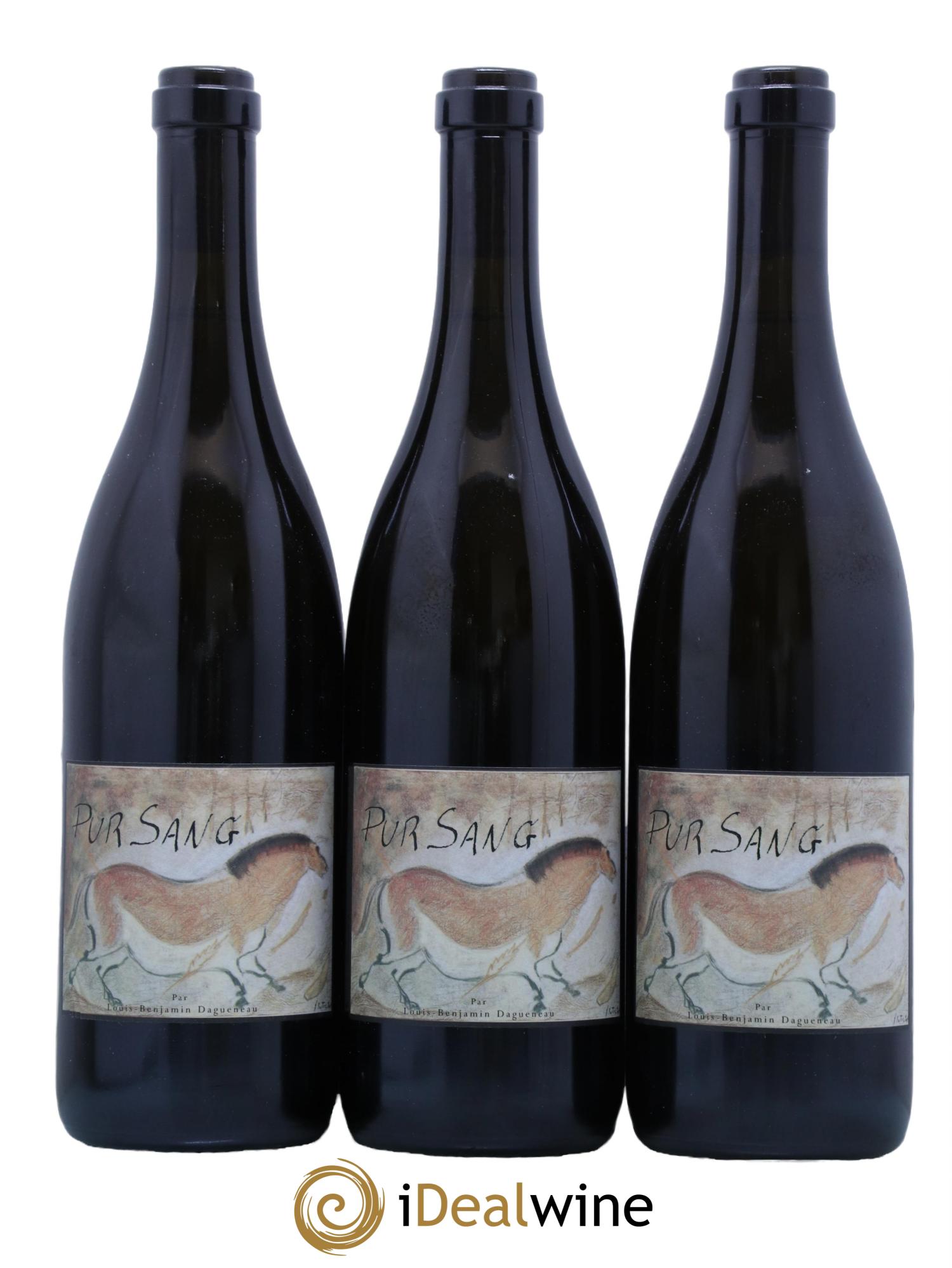 Vin de France (anciennement Pouilly-Fumé) Pur Sang Dagueneau (Domaine Didier - Louis-Benjamin) 2018 - Lot de 3 bouteilles - 0