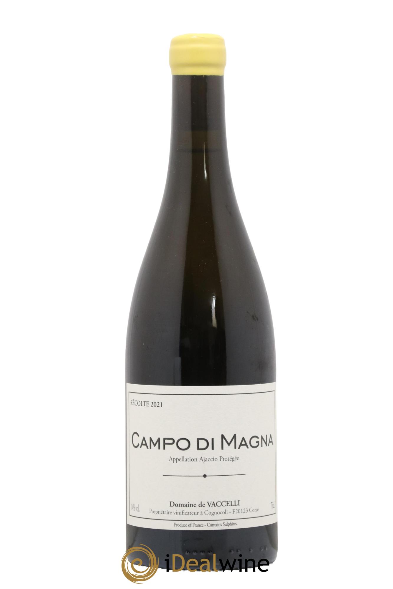 Ajaccio Campo Di Magna Vaccelli 2021 - Lot de 1 bouteille - 0