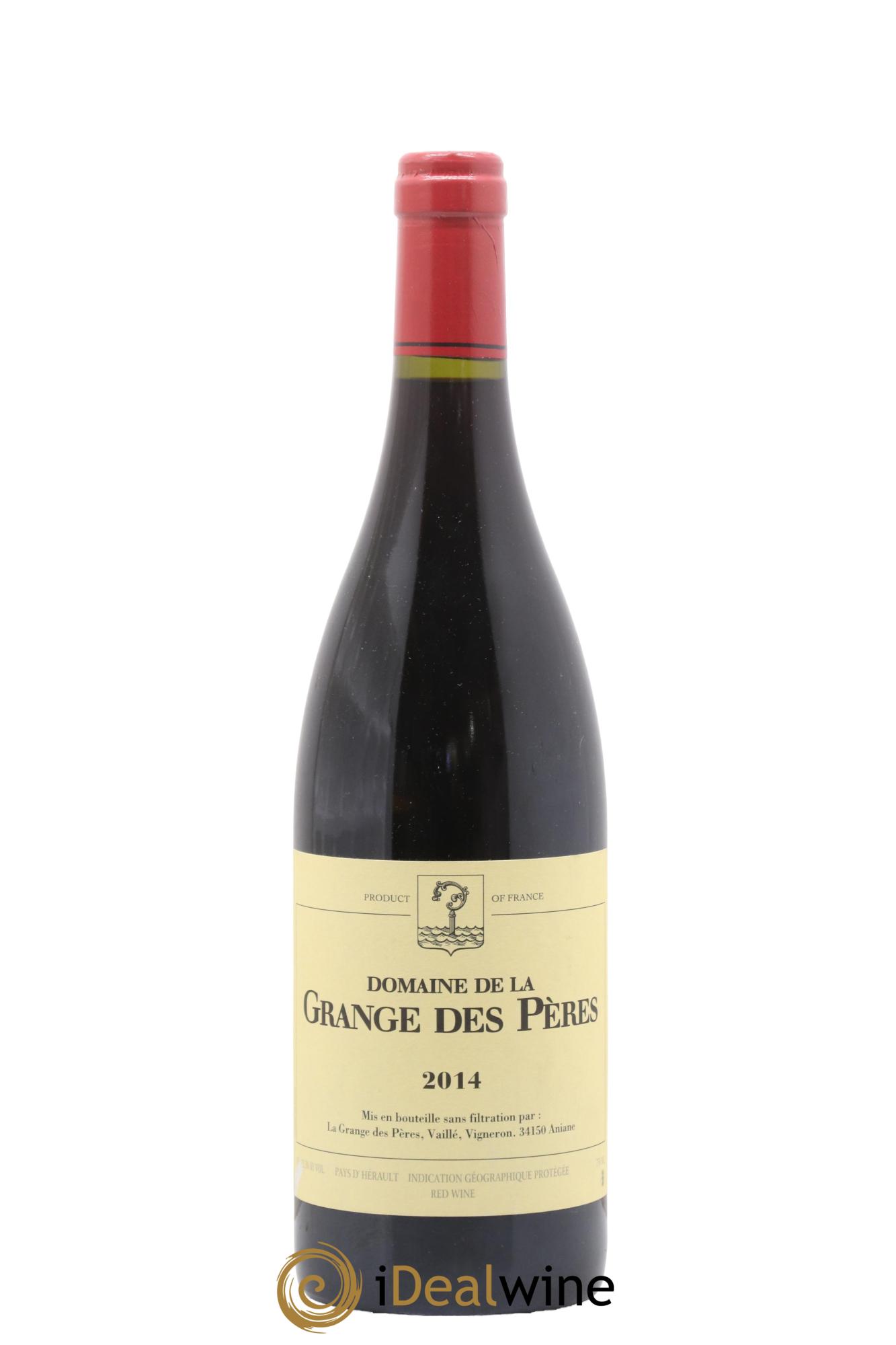 IGP Pays d'Hérault Grange des Pères Laurent Vaillé 2014 - Lot of 1 bottle - 0