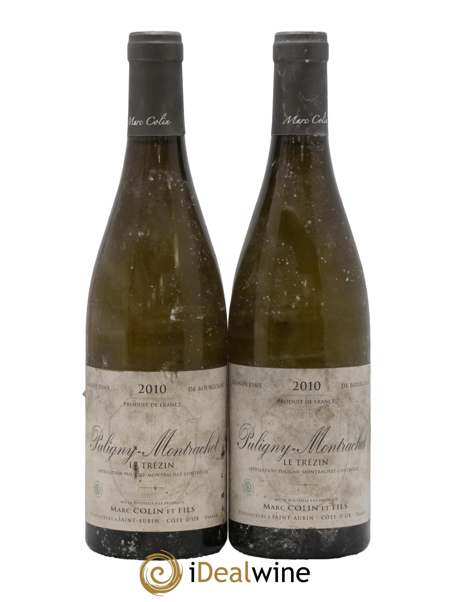 Puligny-Montrachet Le Trézin Marc Colin & Fils 2010 - Lot of 2 bottles - 0