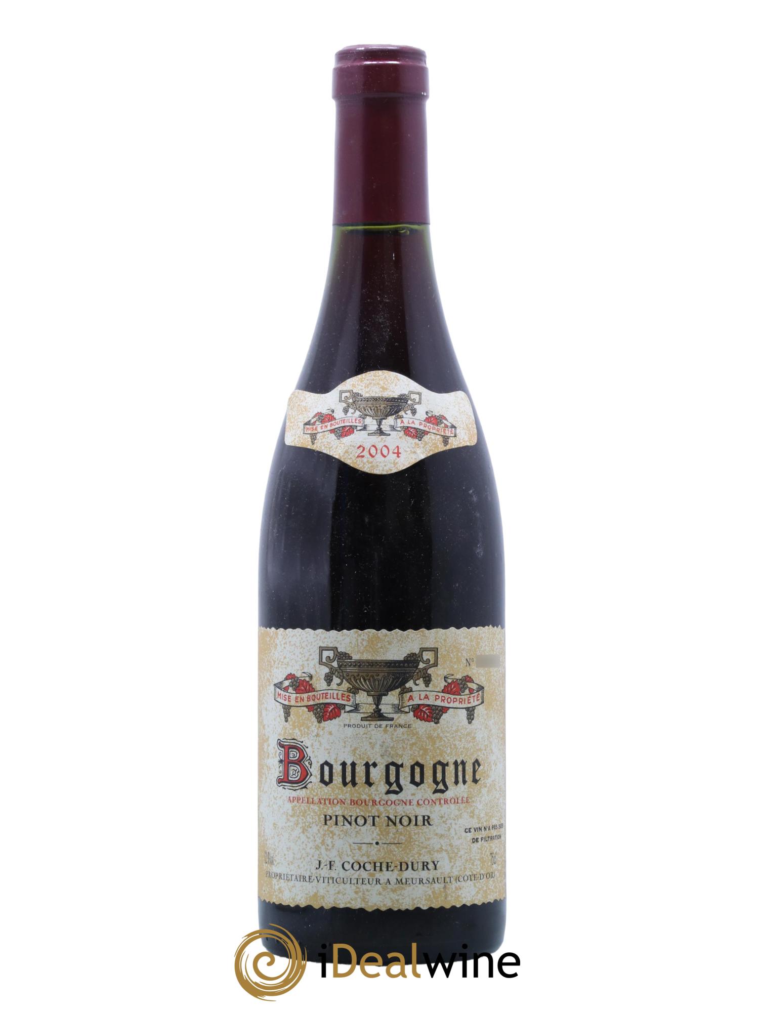 Bourgogne Coche Dury (Domaine) 2004 - Lot de 1 bouteille - 0