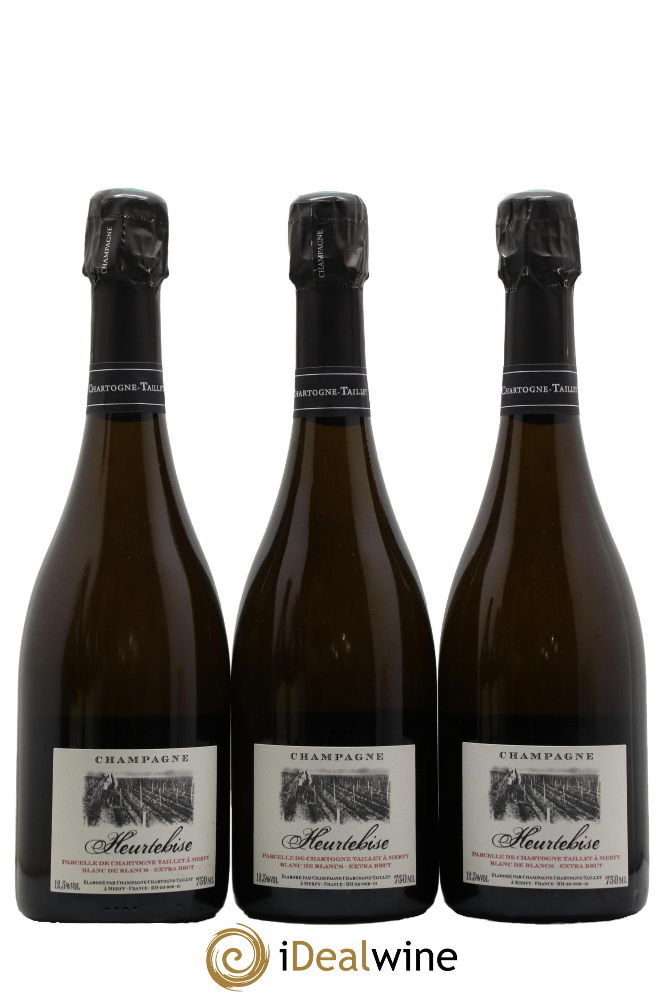 Heurtebise Blanc de Blancs Brut Chartogne-Taillet - Lot de 3 bouteilles - 0