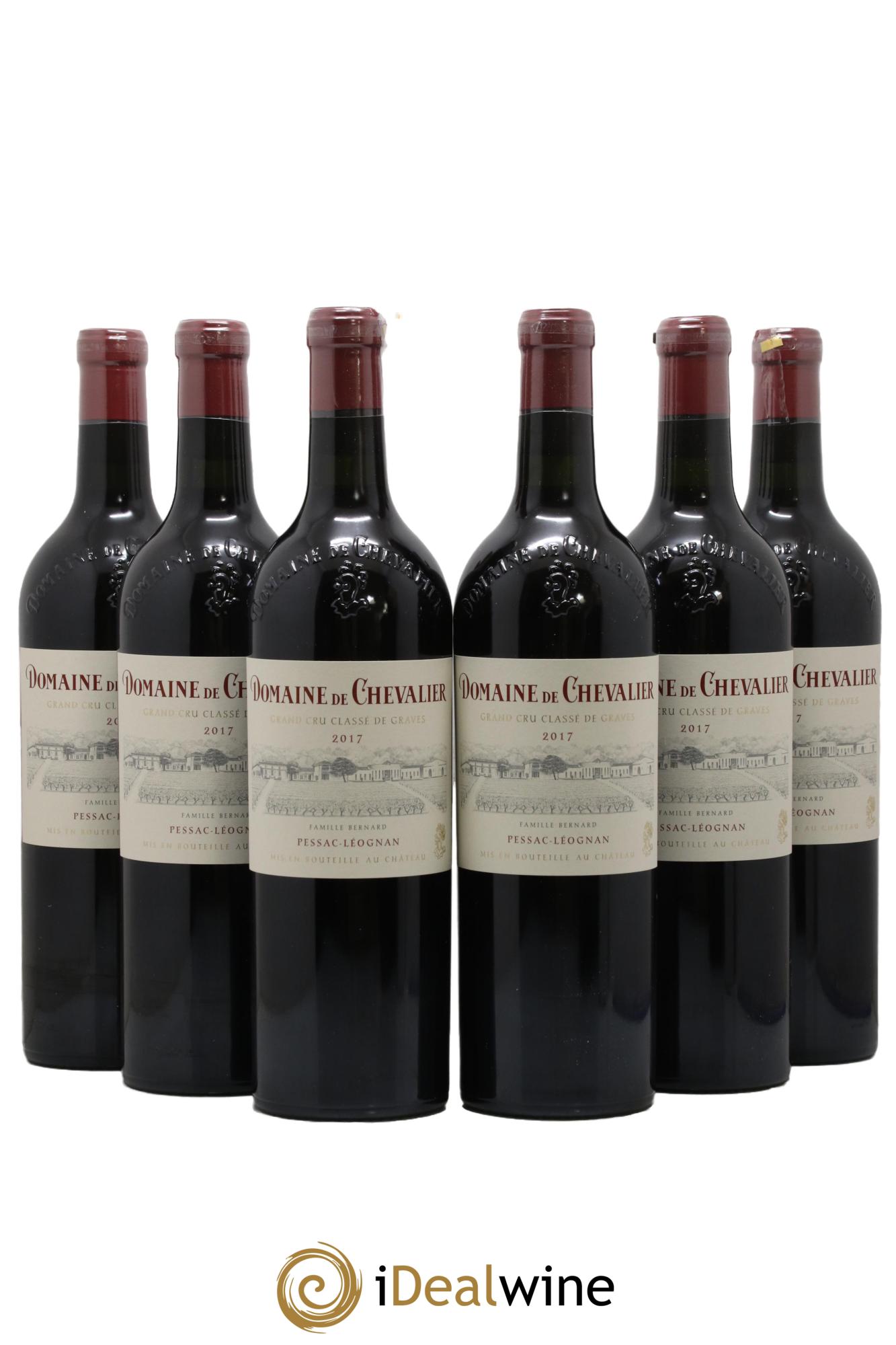 Domaine de Chevalier Cru Classé de Graves 2017 - Lot de 6 bouteilles - 0