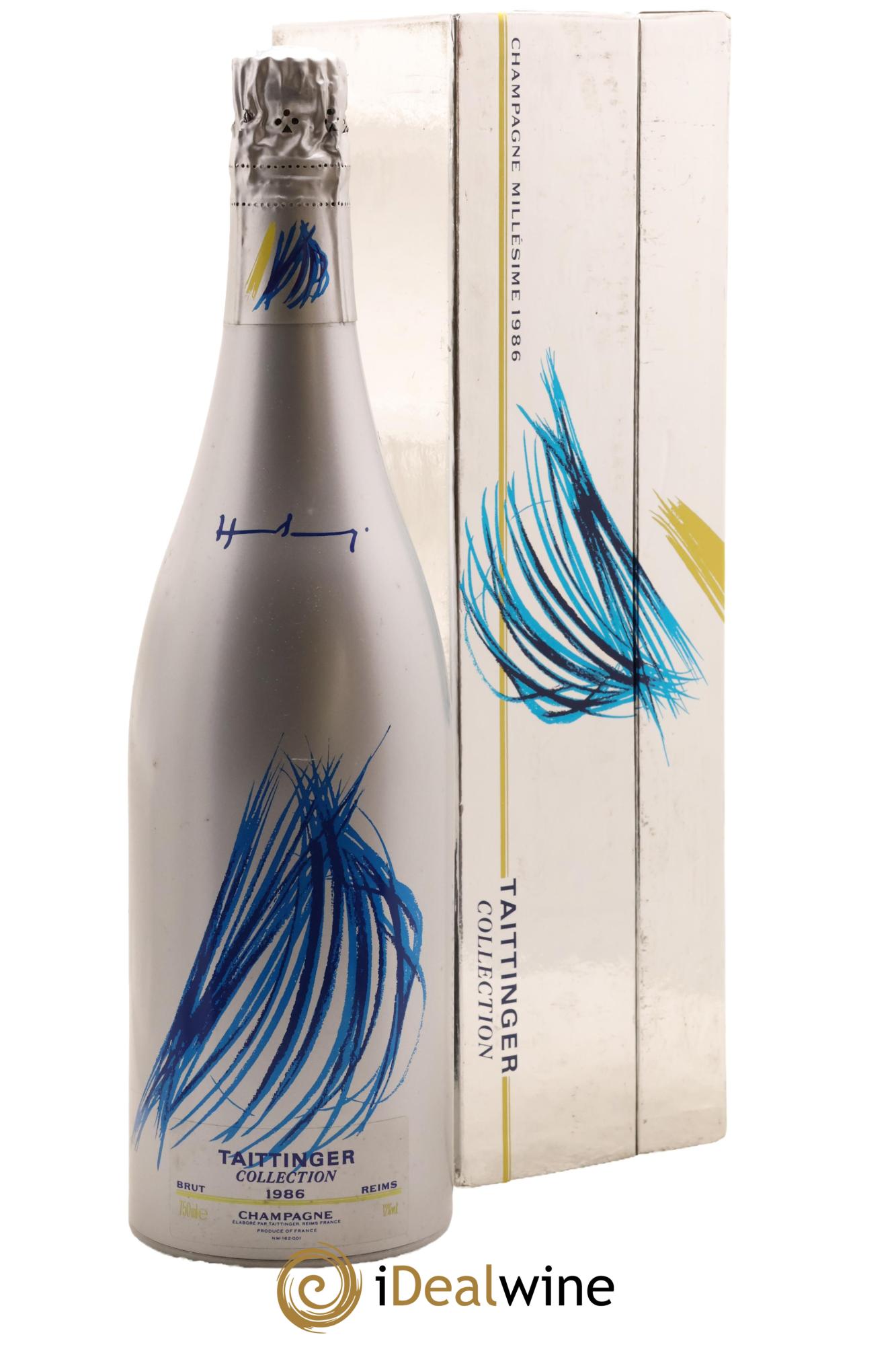 1986 - Collection Hans Hartung Taittinger 1986 - Lot de 1 bouteille - 1