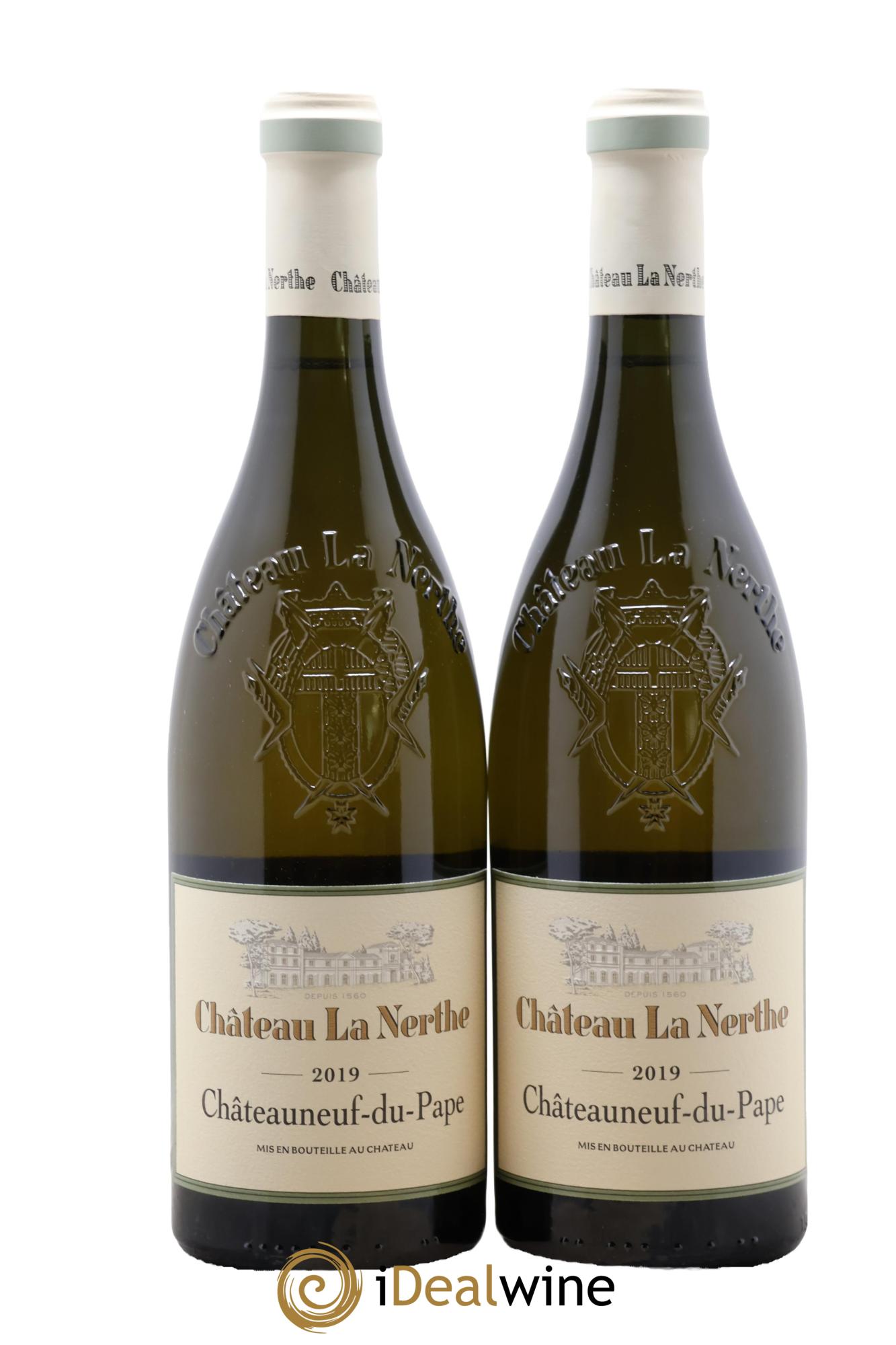 Châteauneuf-du-Pape Château la Nerthe Famille Richard 2019 - Lote de 2 botellas - 0