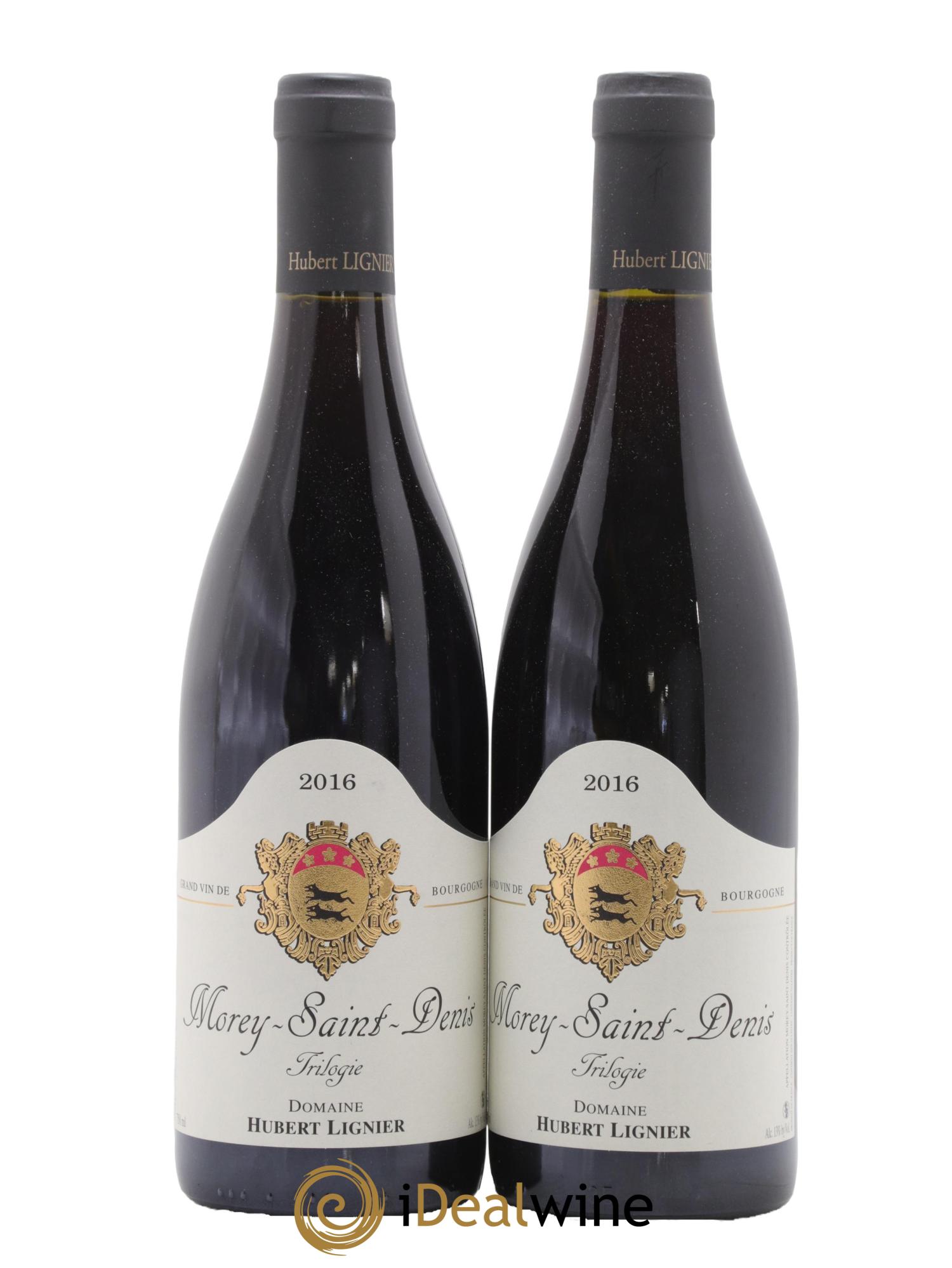Morey Saint-Denis Trilogie Hubert Lignier (Domaine) 2016 - Lotto di 2 bottiglie - 0